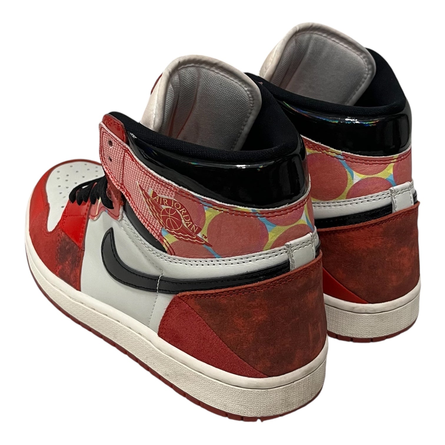 NIKE/Hi-Sneakers/US 9.5/Leather/RED/MARVEL view 2