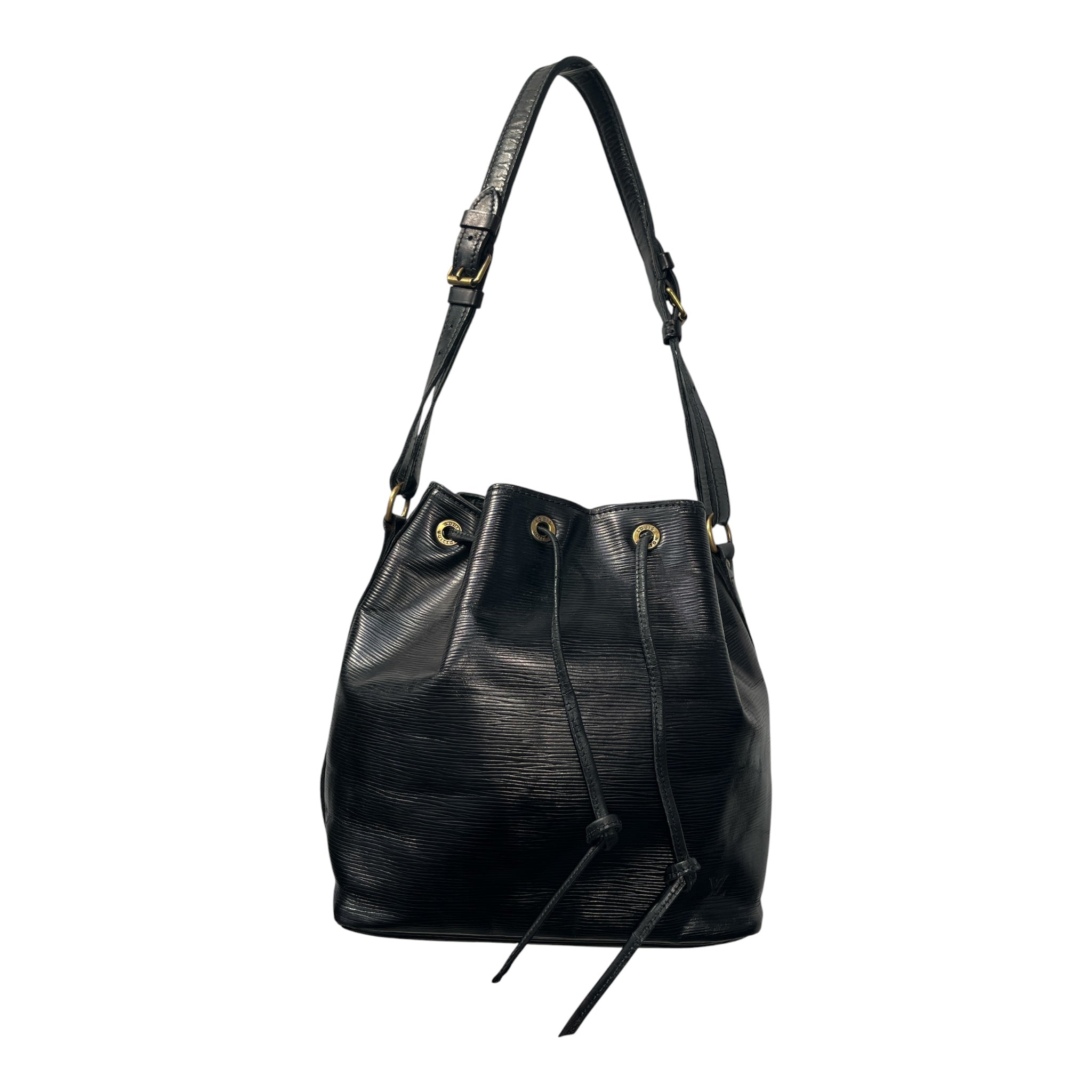 LOUIS VUITTON/Basket Bag/Leather/BLK/EPI NOE BUCKET view 1