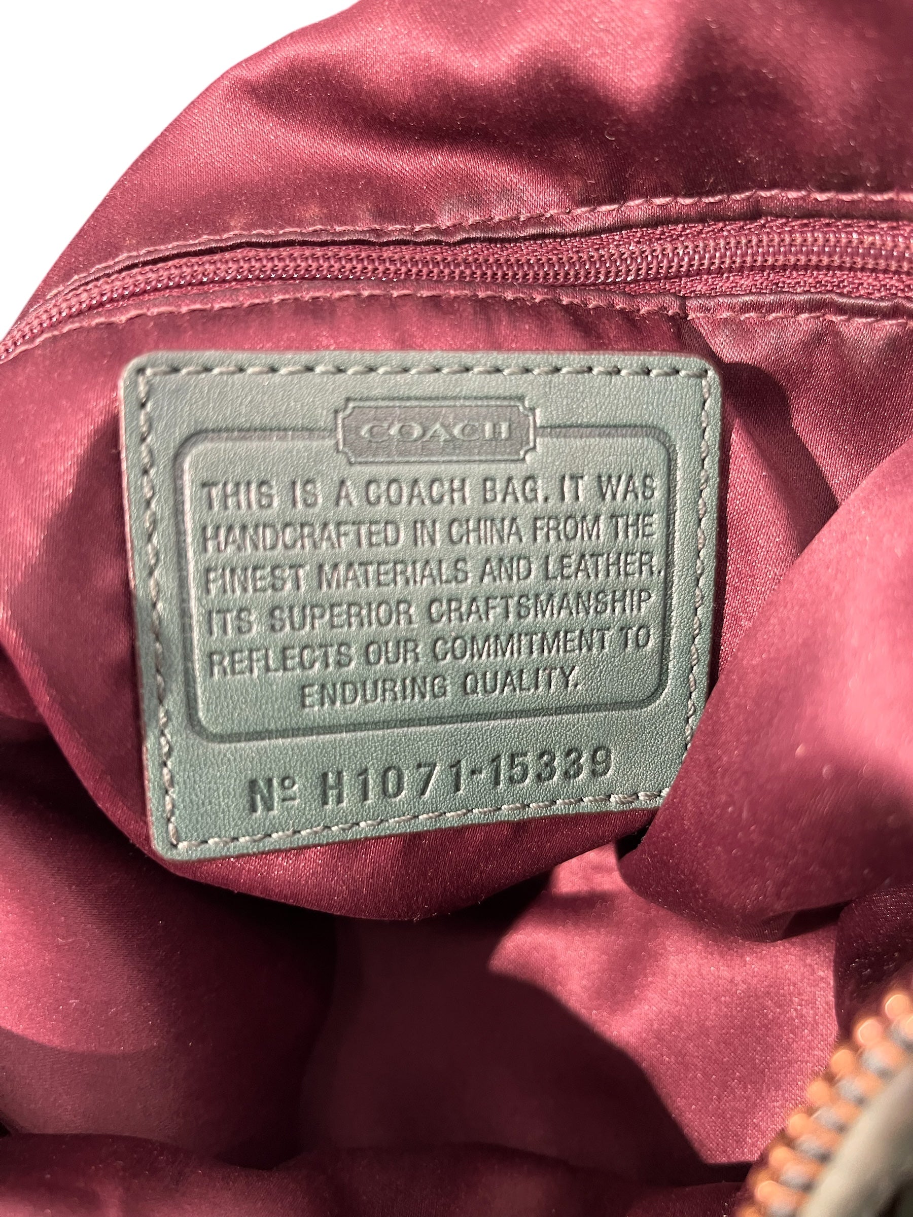 COACH/Hand Bag/Leather/GRN/kelly view 4