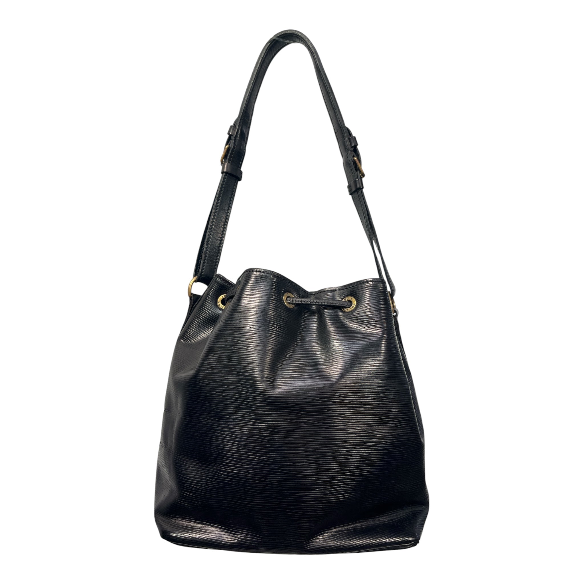 LOUIS VUITTON/Basket Bag/Leather/BLK/EPI NOE BUCKET view 2
