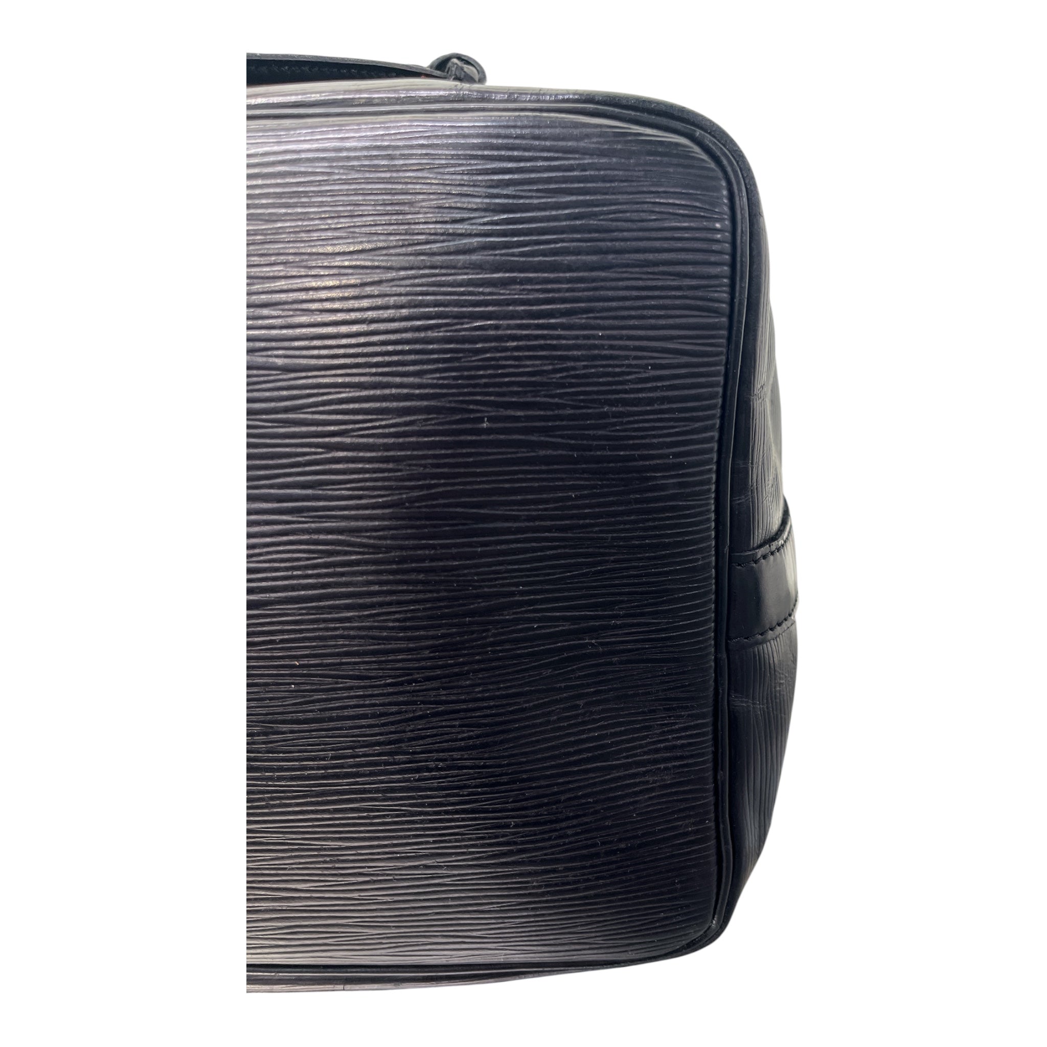 LOUIS VUITTON/Basket Bag/Leather/BLK/EPI NOE BUCKET view 4