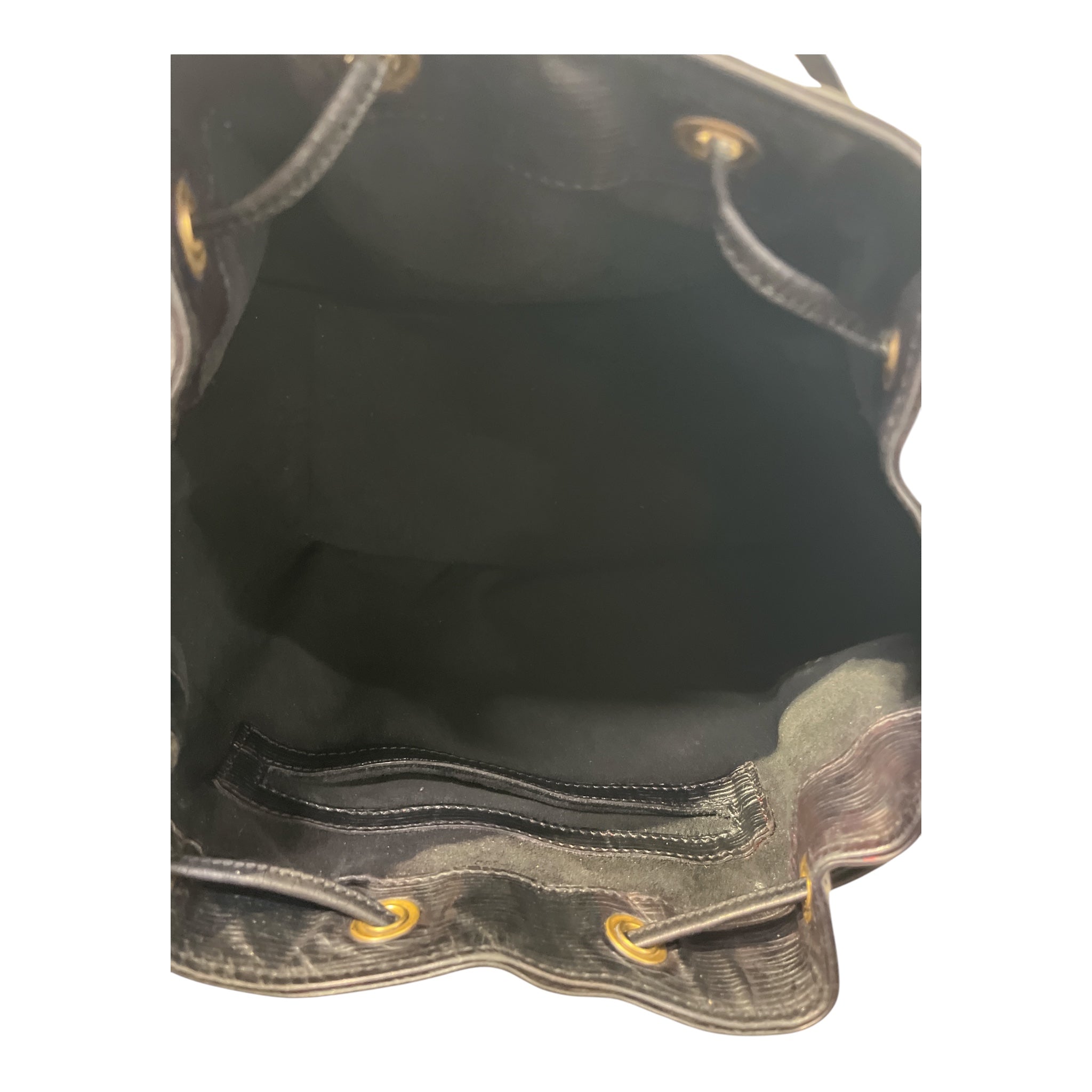 LOUIS VUITTON/Basket Bag/Leather/BLK/EPI NOE BUCKET view 5
