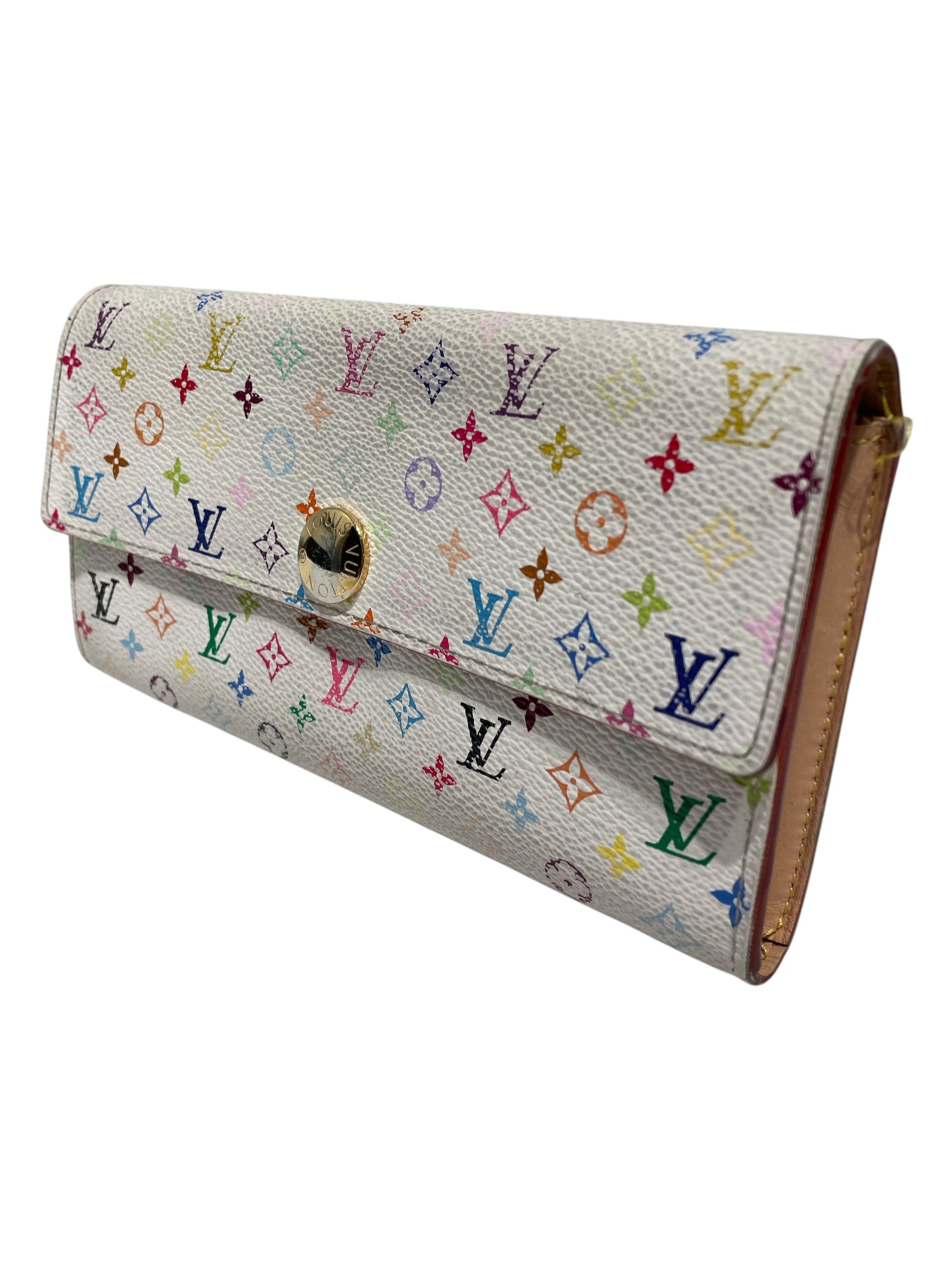 LOUIS VUITTON/Long Wallet/Monogram/MLT/sarah leather wallet view 1