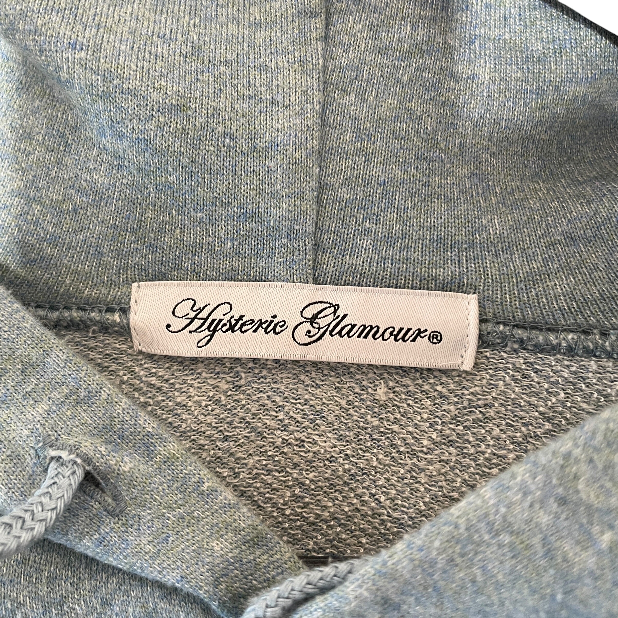HYSTERIC GLAMOUR/Hoodie/L/Graphic/Cotton/BLU/Weekend Girl Graphic Hoodie view 2