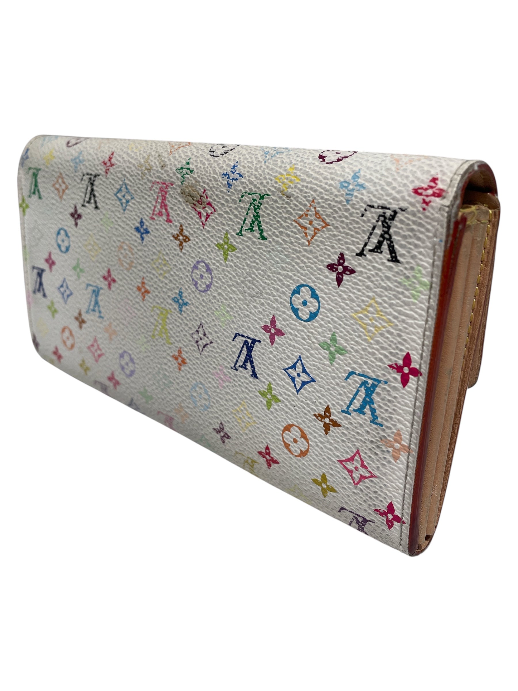 LOUIS VUITTON/Long Wallet/Monogram/MLT/sarah leather wallet view 2