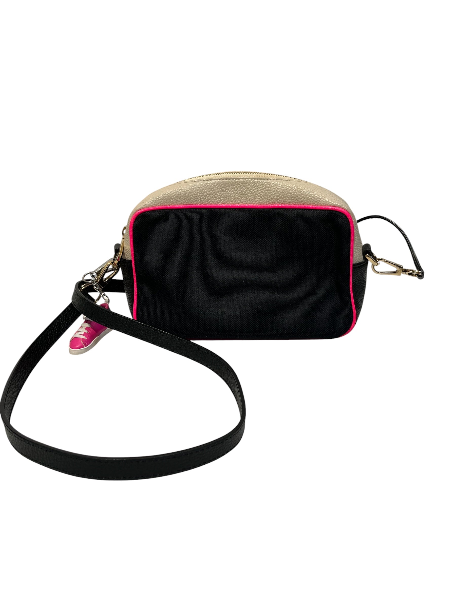 GOLDEN GOOSE/Cross Body Bag/OS/Leather/BLK/BLUE GLITTER STAR CROSSBODY view 2