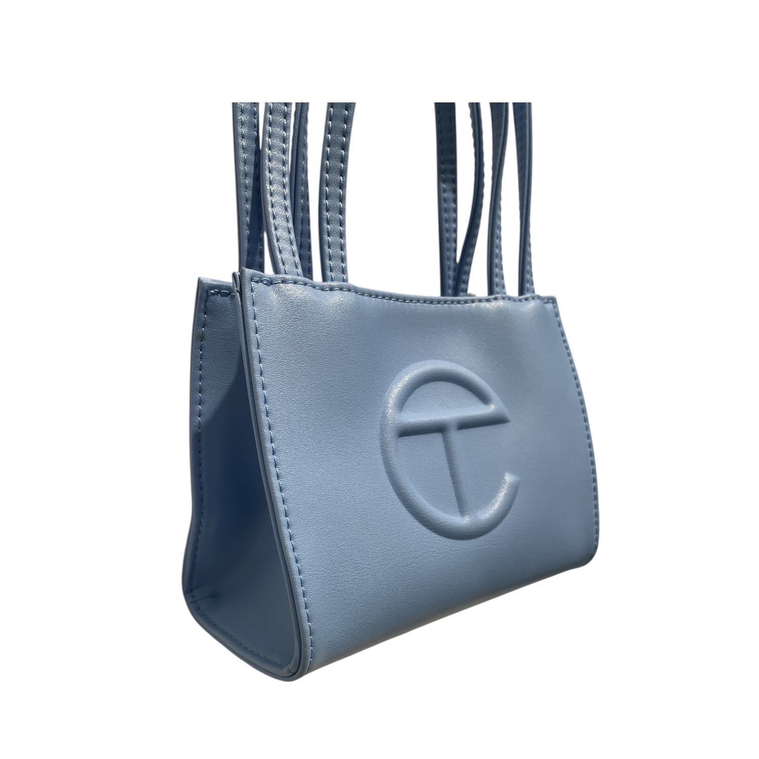 Telfar/Cross Body Bag/Light Blue Shopping Bag view 6