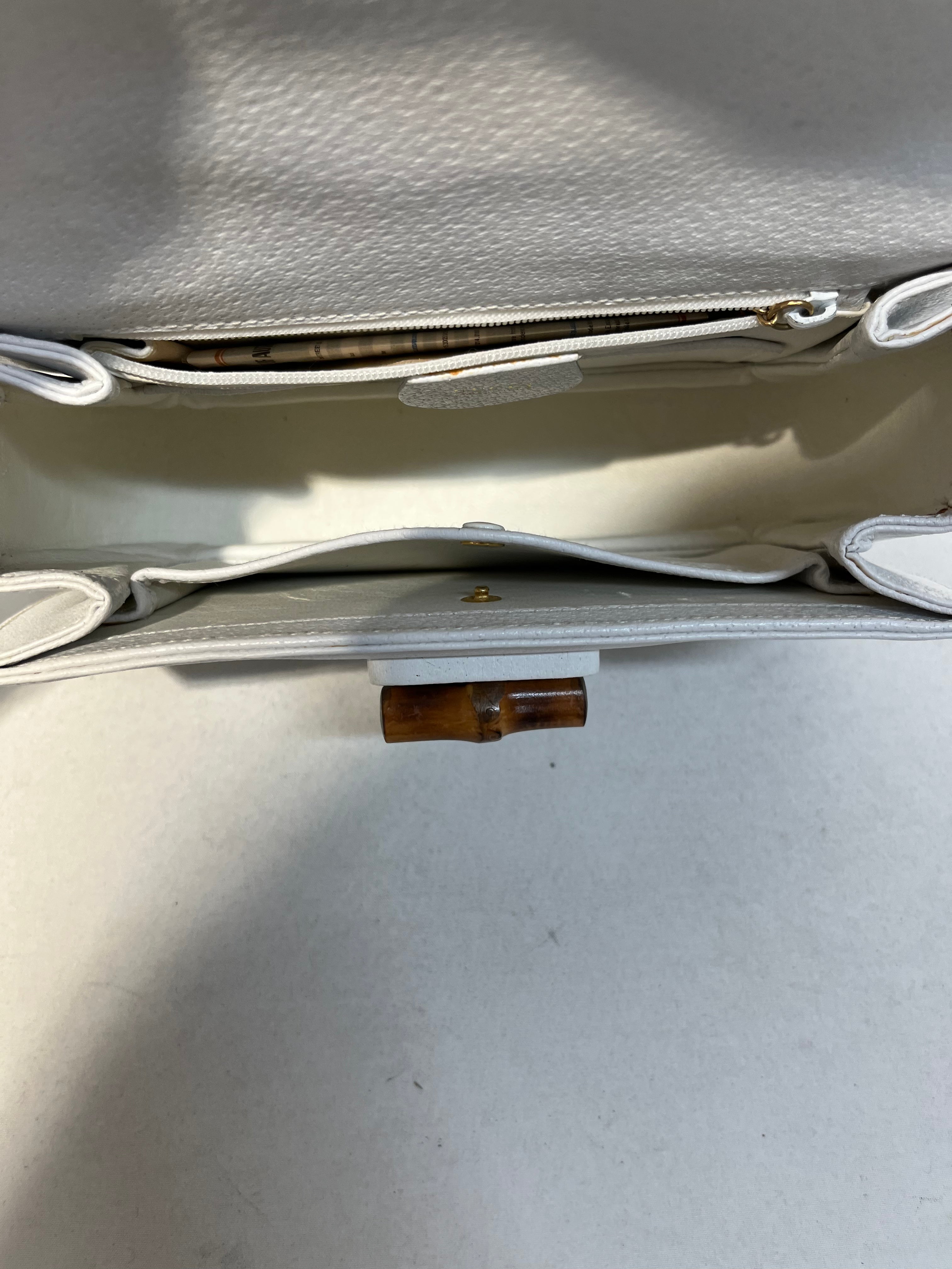 GUCCI/Hand Bag/White/Leather/000･1014･0188 view 4