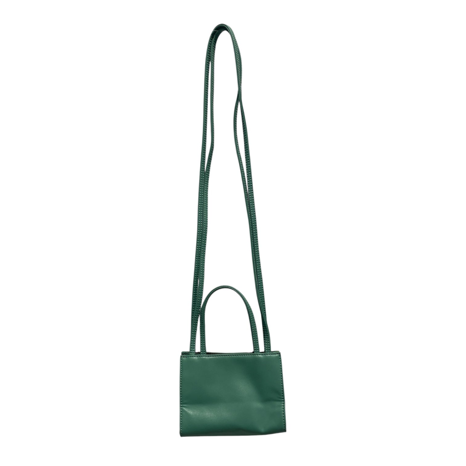 Telfar/Cross Body Bag/Faux Leather/GRN/Sage Shopping Bag view 2