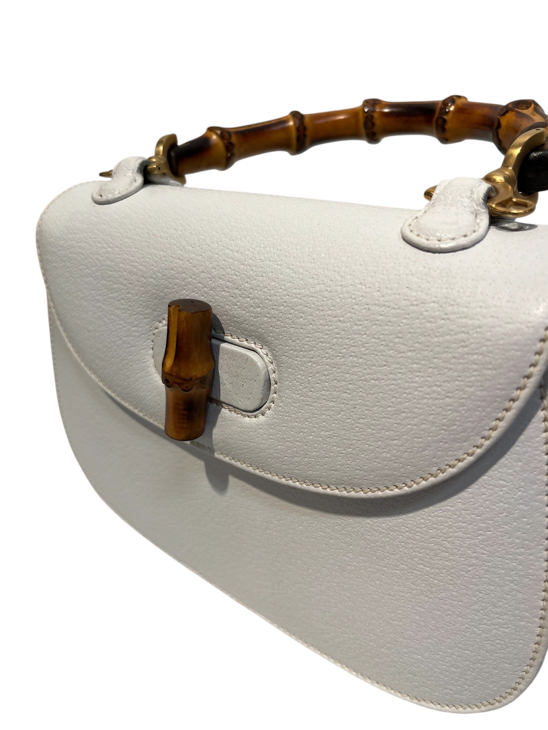 GUCCI/Hand Bag/White/Leather/000･1014･0188 view 6