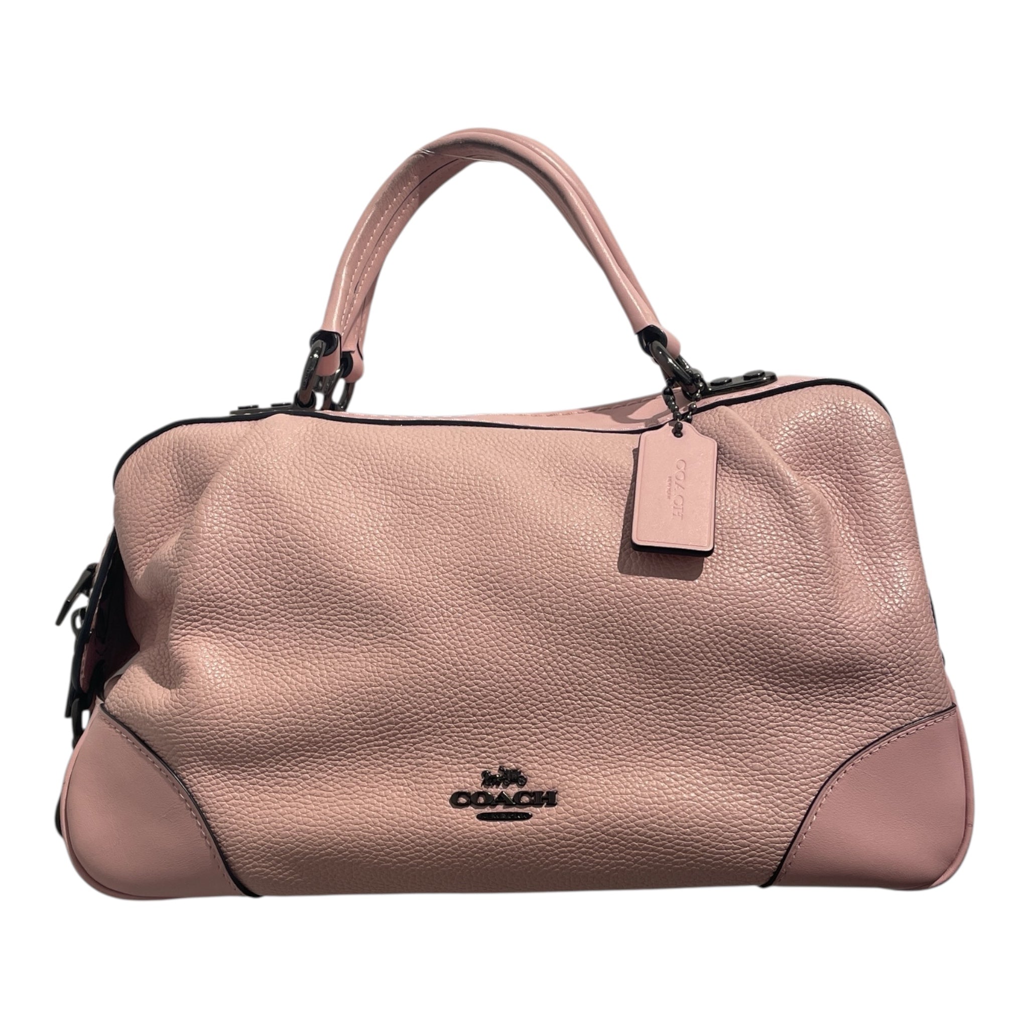 COACH/Cross Body Bag/Leather/PNK/ view 1