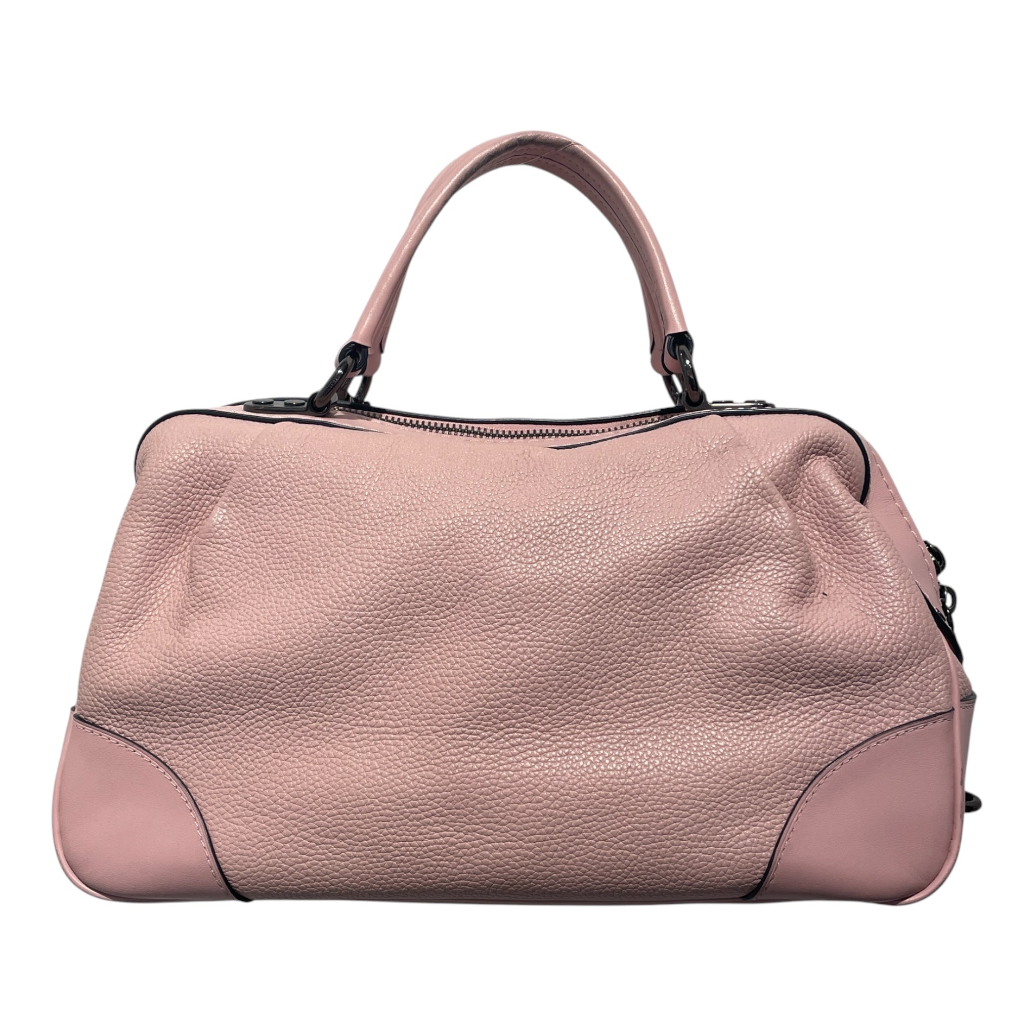 COACH/Cross Body Bag/Leather/PNK/ view 2