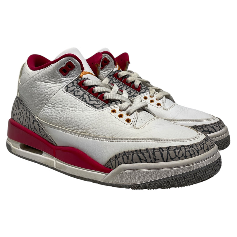 NIKE/Low-Sneakers/US 8.5/RED/JORDAN 3 CARDINAL