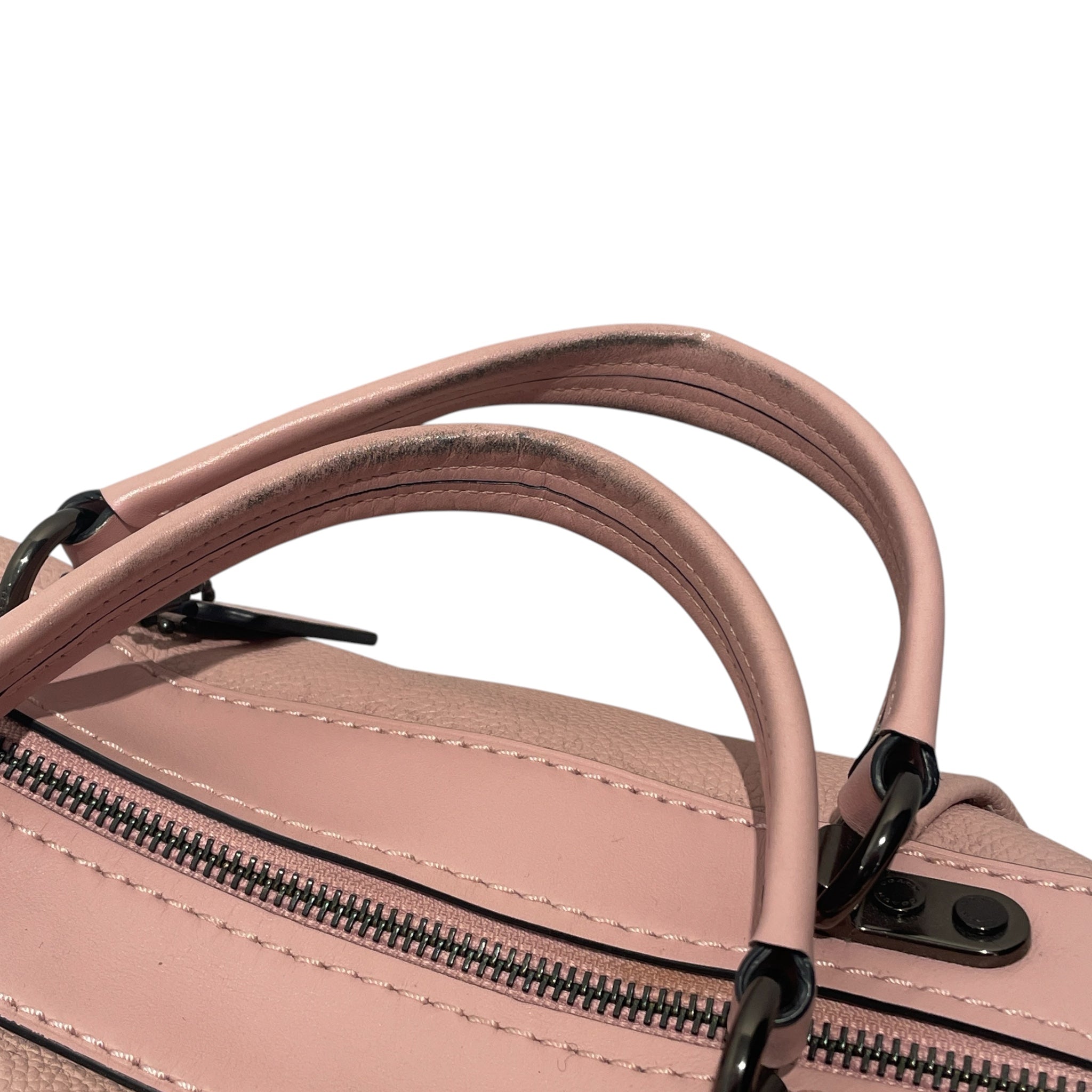 COACH/Cross Body Bag/Leather/PNK/ view 5