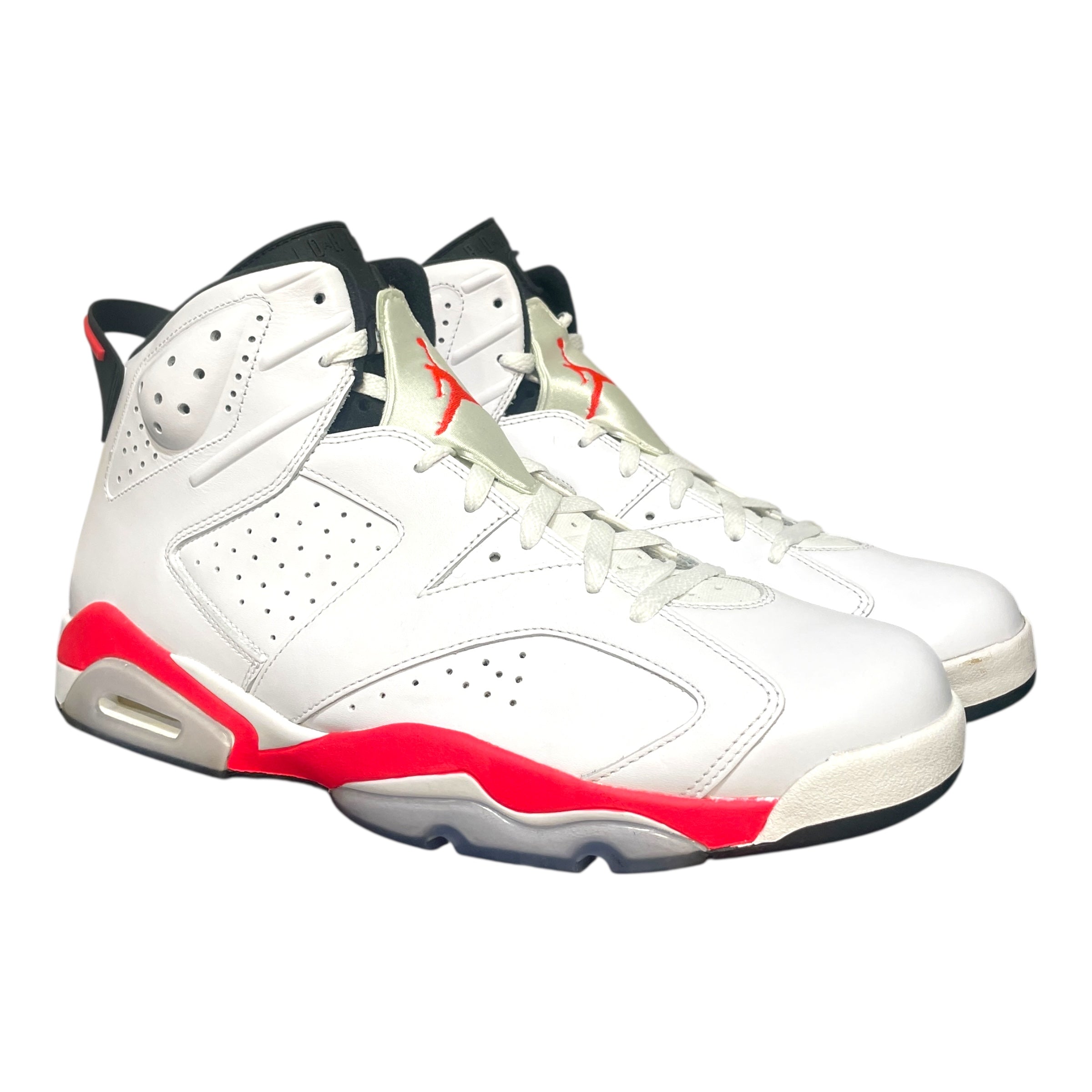NIKE/Hi-Sneakers/US 14/Leather/WHT/Jordan 6 WHite infaread view 1