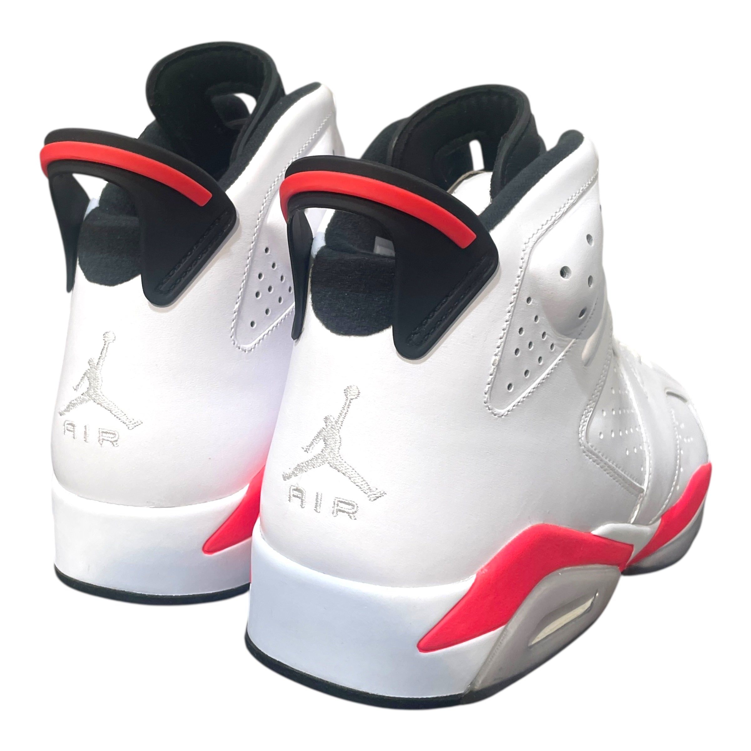 NIKE/Hi-Sneakers/US 14/Leather/WHT/Jordan 6 WHite infaread view 2