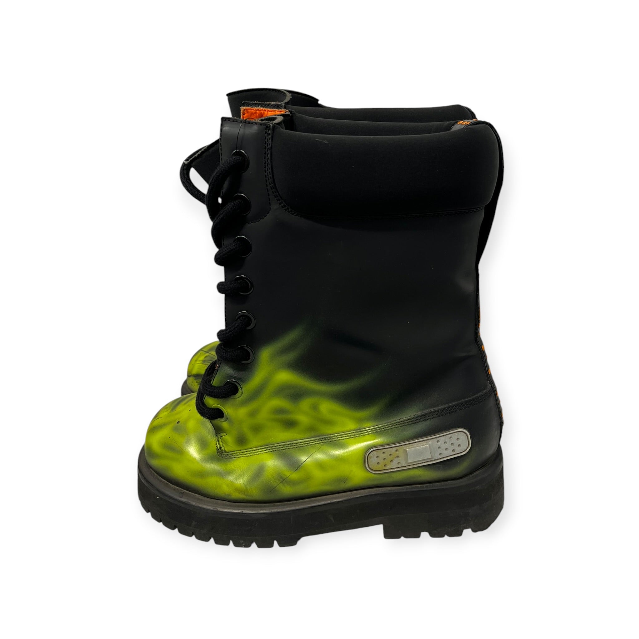 PDF/Boots/US 10/BLK/GREEN SMOKE ON TOE BOX view 2