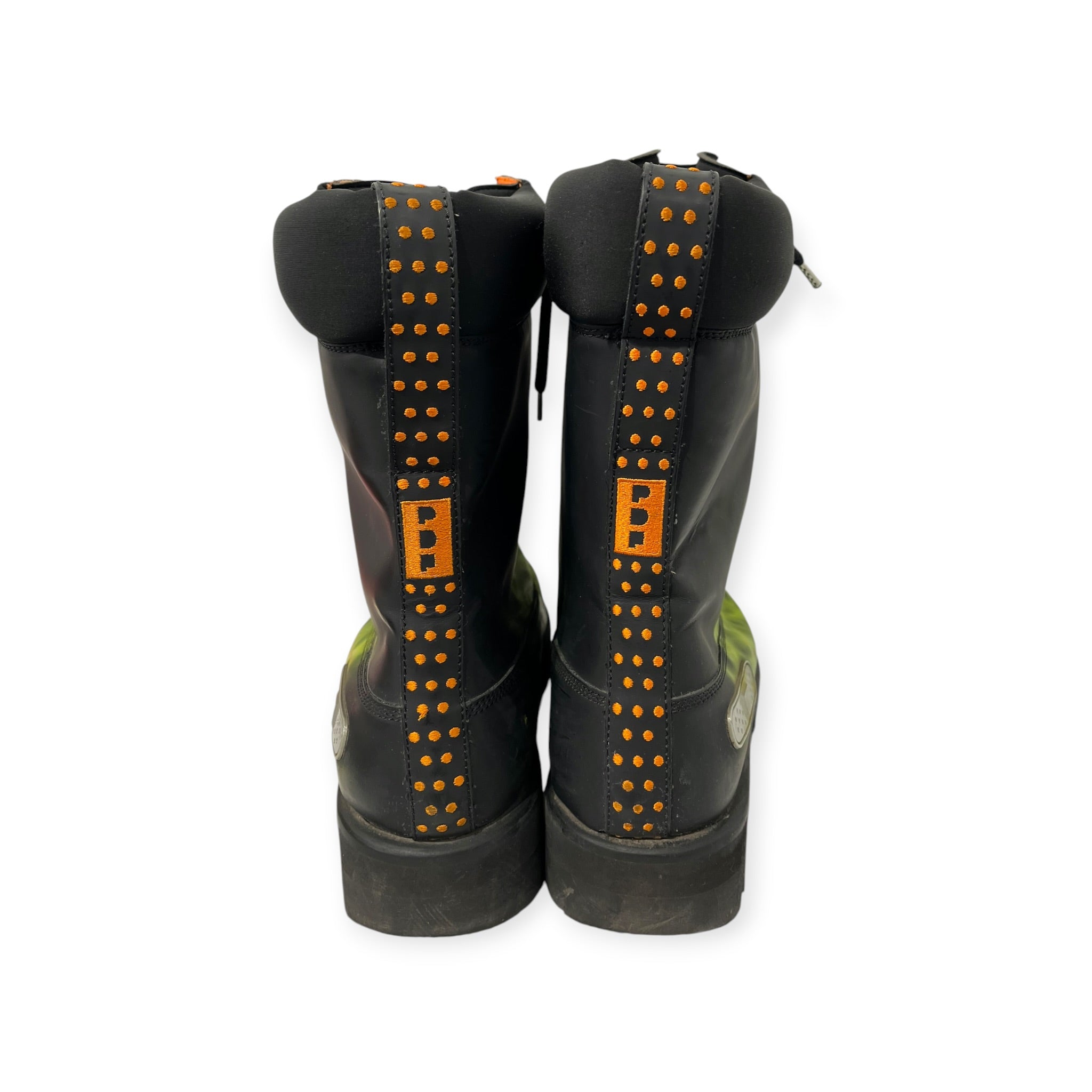 PDF/Boots/US 10/BLK/GREEN SMOKE ON TOE BOX view 3