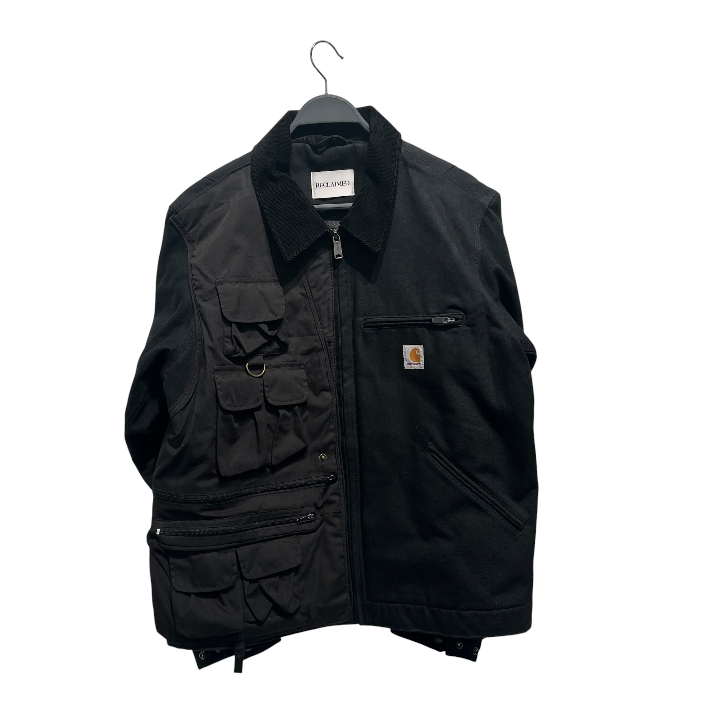 WLG by GIORGIO BRATO/Zip Up Hoodie/48/Leather/IDG/WU15F17436REVCRACK view 1