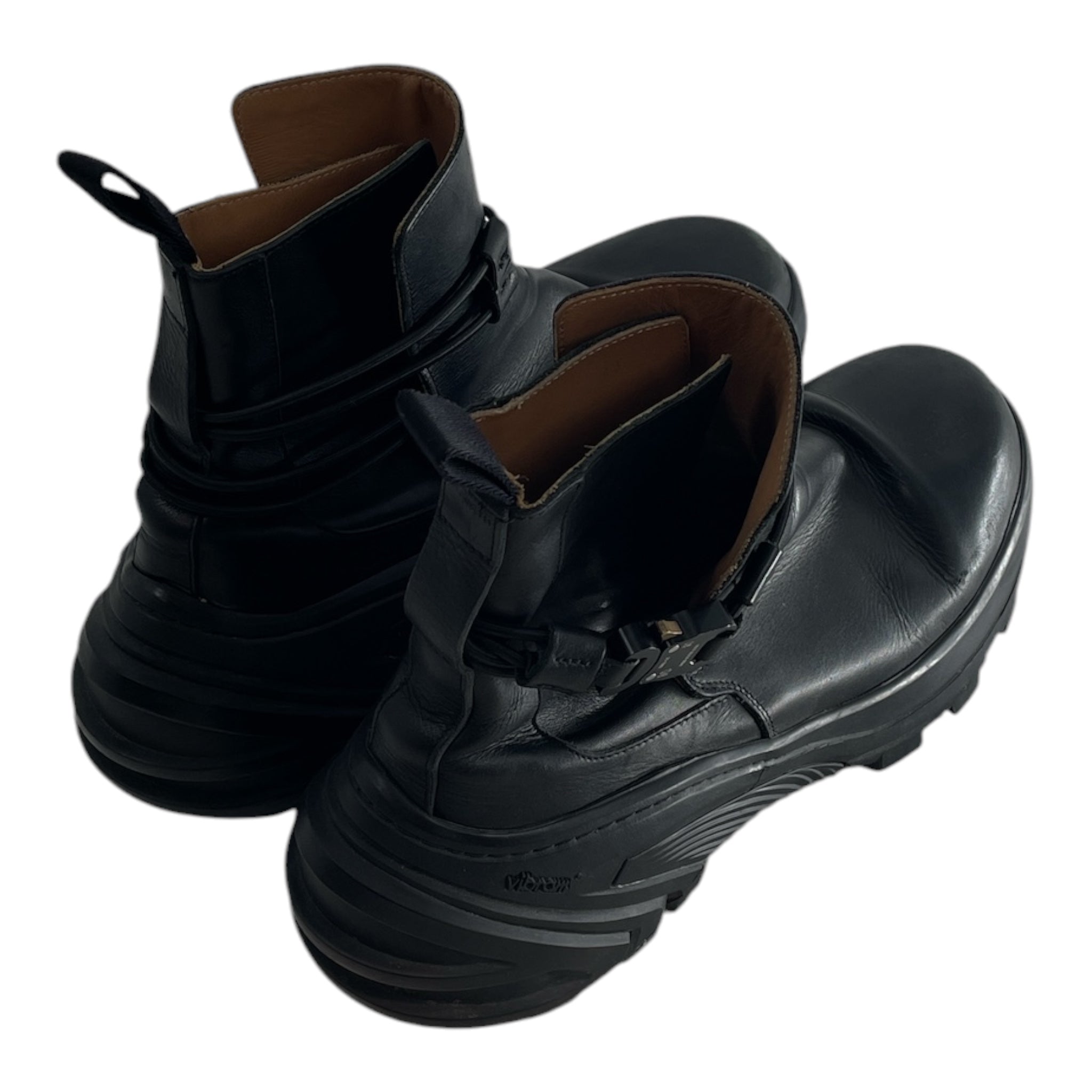 1017 ALYX 9SM(ALYX)/Boots/US 10/Leather/BLK/WRAP AROUND W BUCKLE view 2