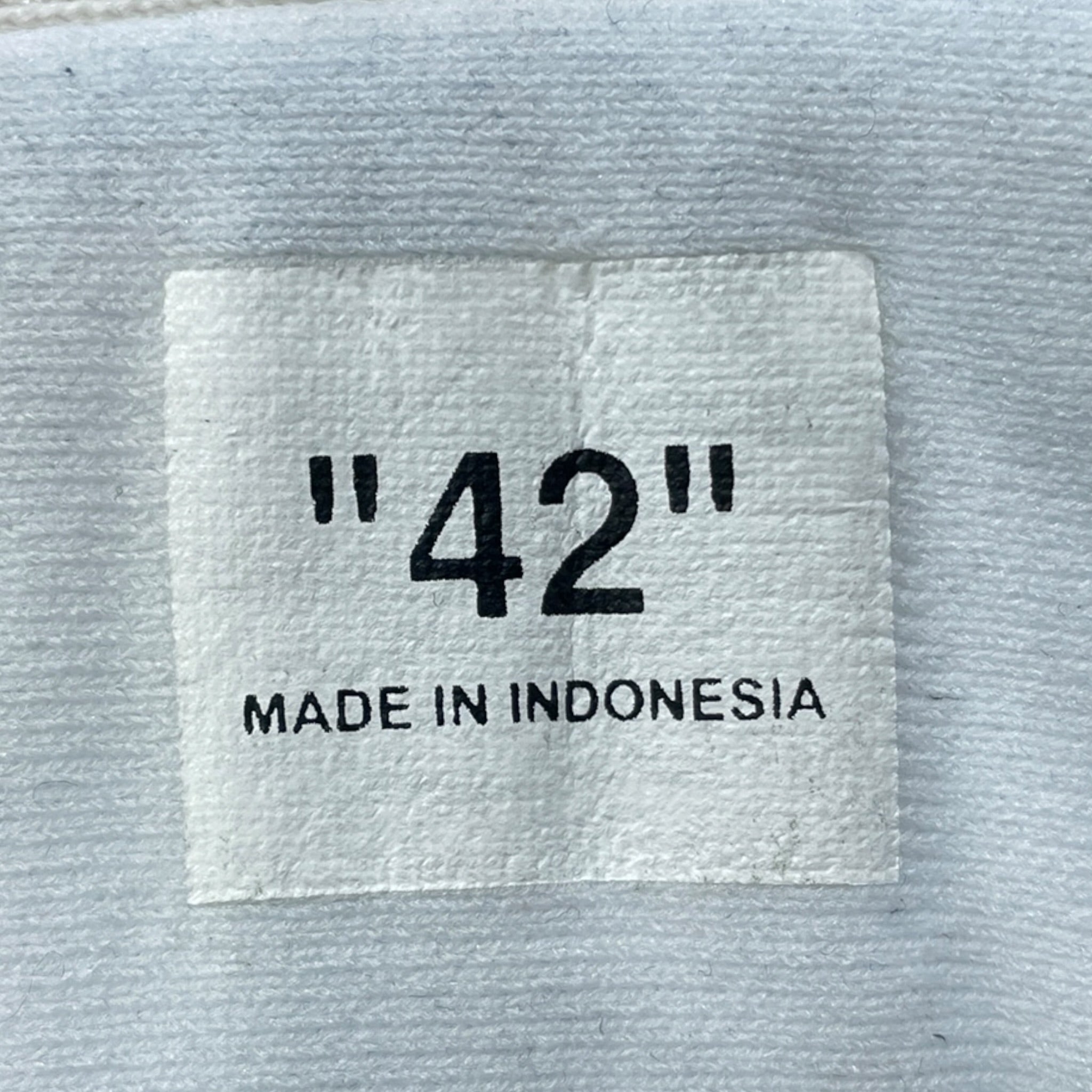 OFF-WHITE/Low-Sneakers/EU 42/Cotton/GRN/floating arrow double tongue view 4