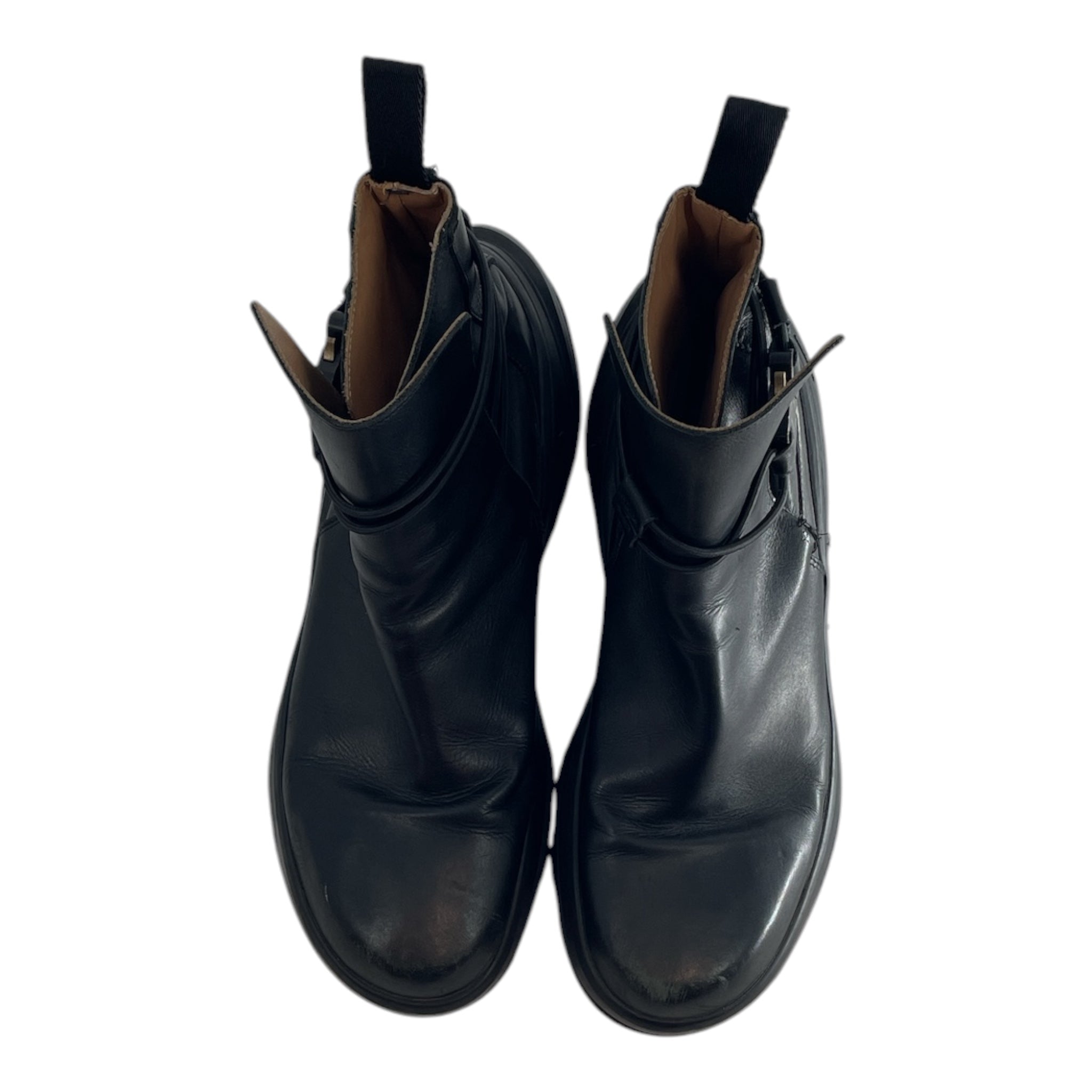 1017 ALYX 9SM(ALYX)/Boots/US 10/Leather/BLK/WRAP AROUND W BUCKLE view 3