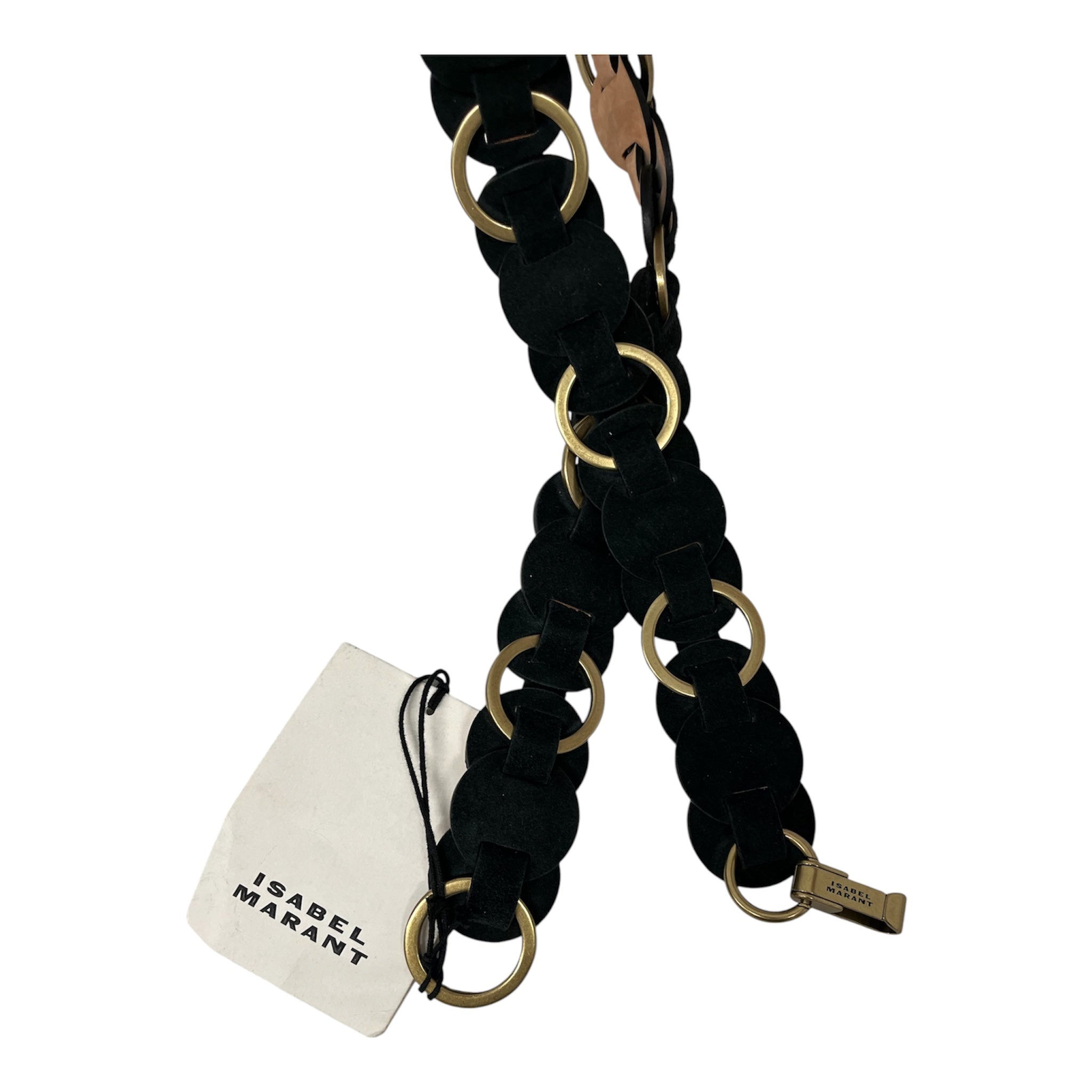 ISABEL MARANT/Belt/Leather/BLK/WOVEN LEATHER BELT view 2
