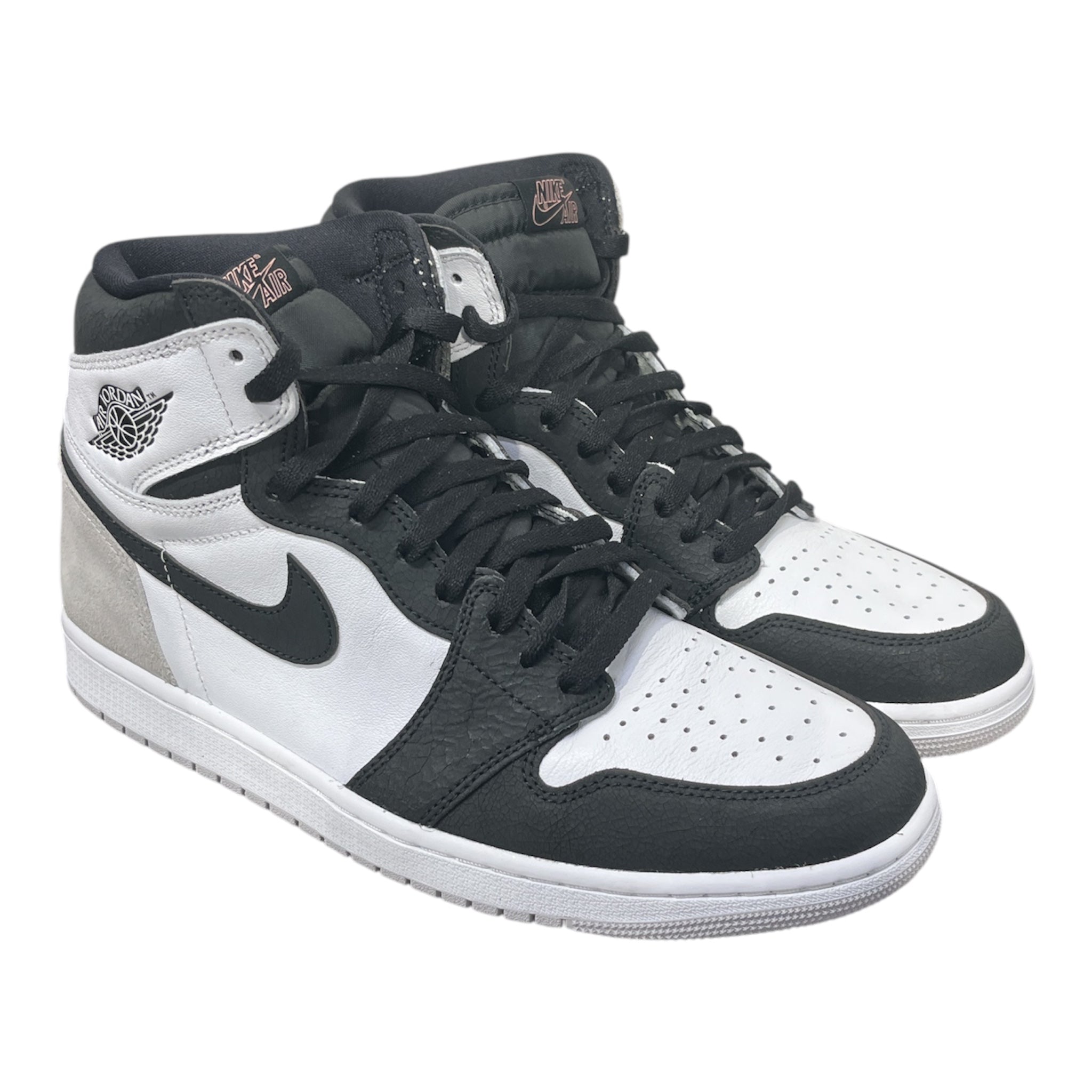 NIKE/Hi-Sneakers/US 11.5/Polyester/WHT/JORDAN 1 RETRO HIGH OG B/W view 1