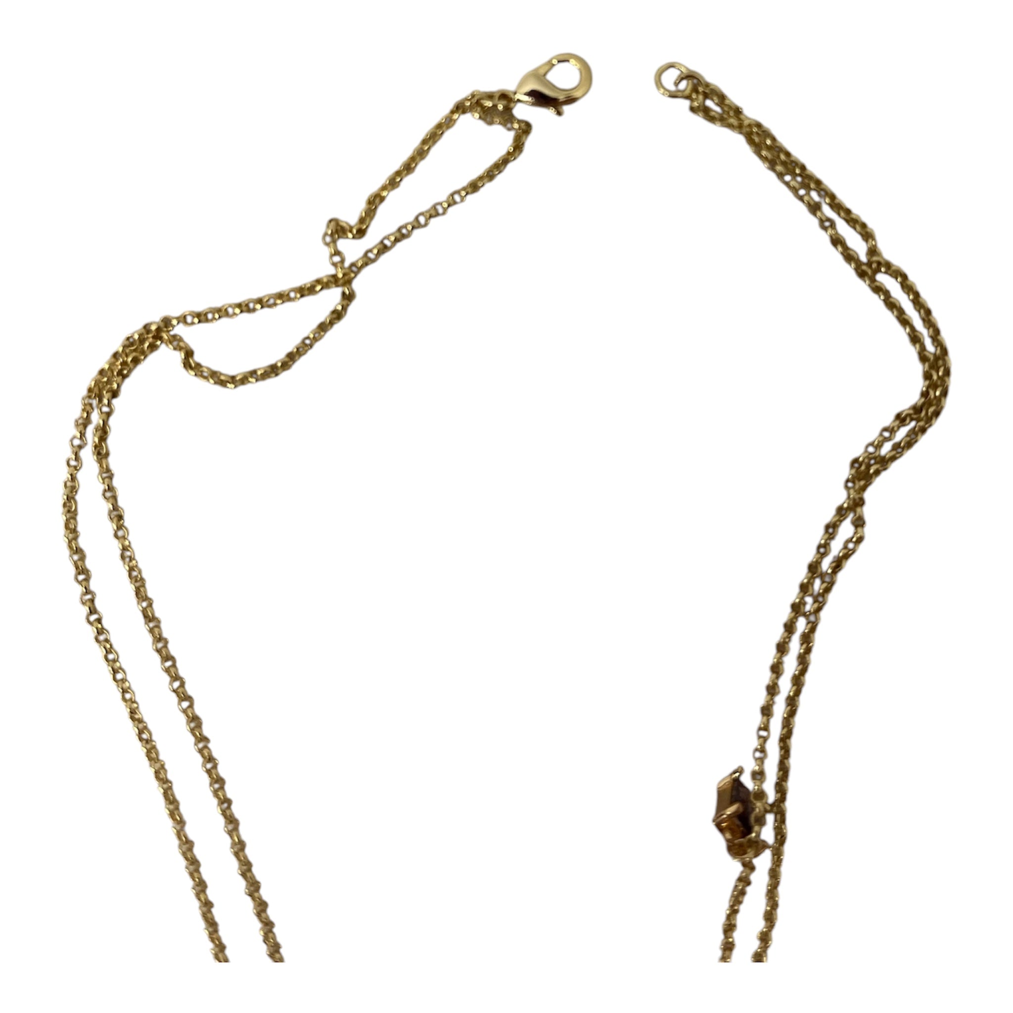 Vivienne Westwood/Necklace/GLD/2 LAYER W MULTI COLOR STONES view 3