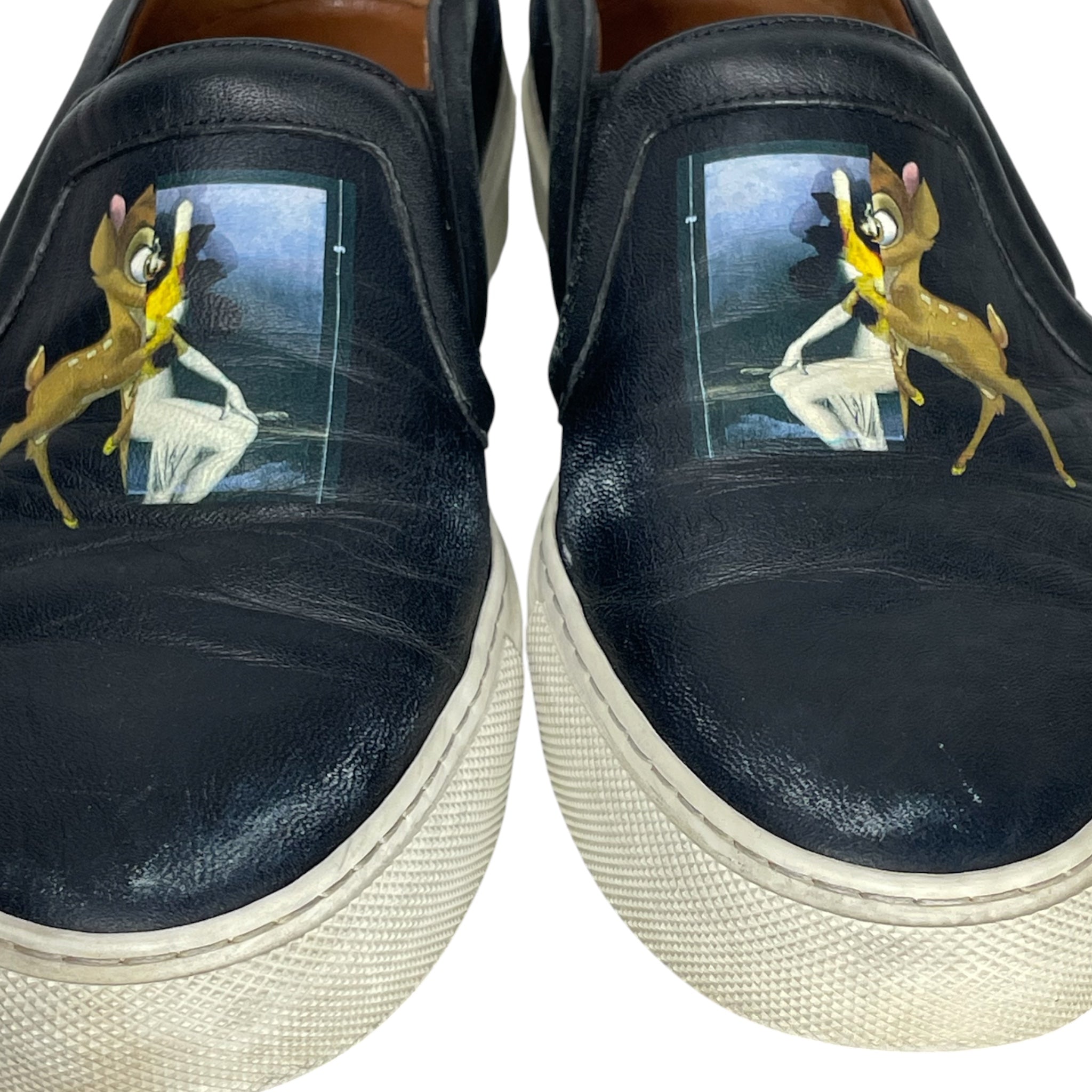 GIVENCHY/Low-Sneakers/EU 38/Graphic/Leather/BLK/BAMBI view 6