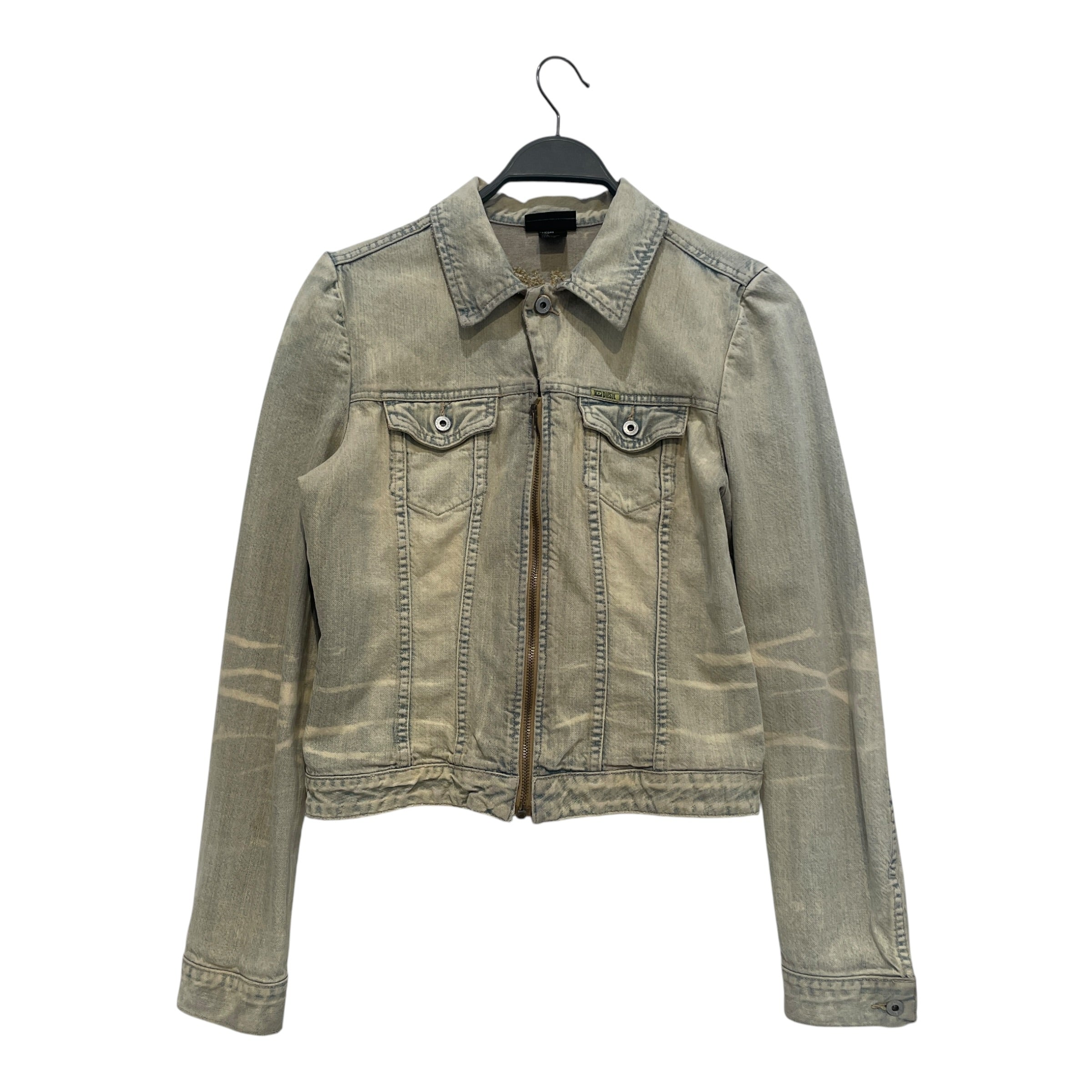 DIESEL/Denim Jkt/L/Denim/KHK/Acid Wash view 1