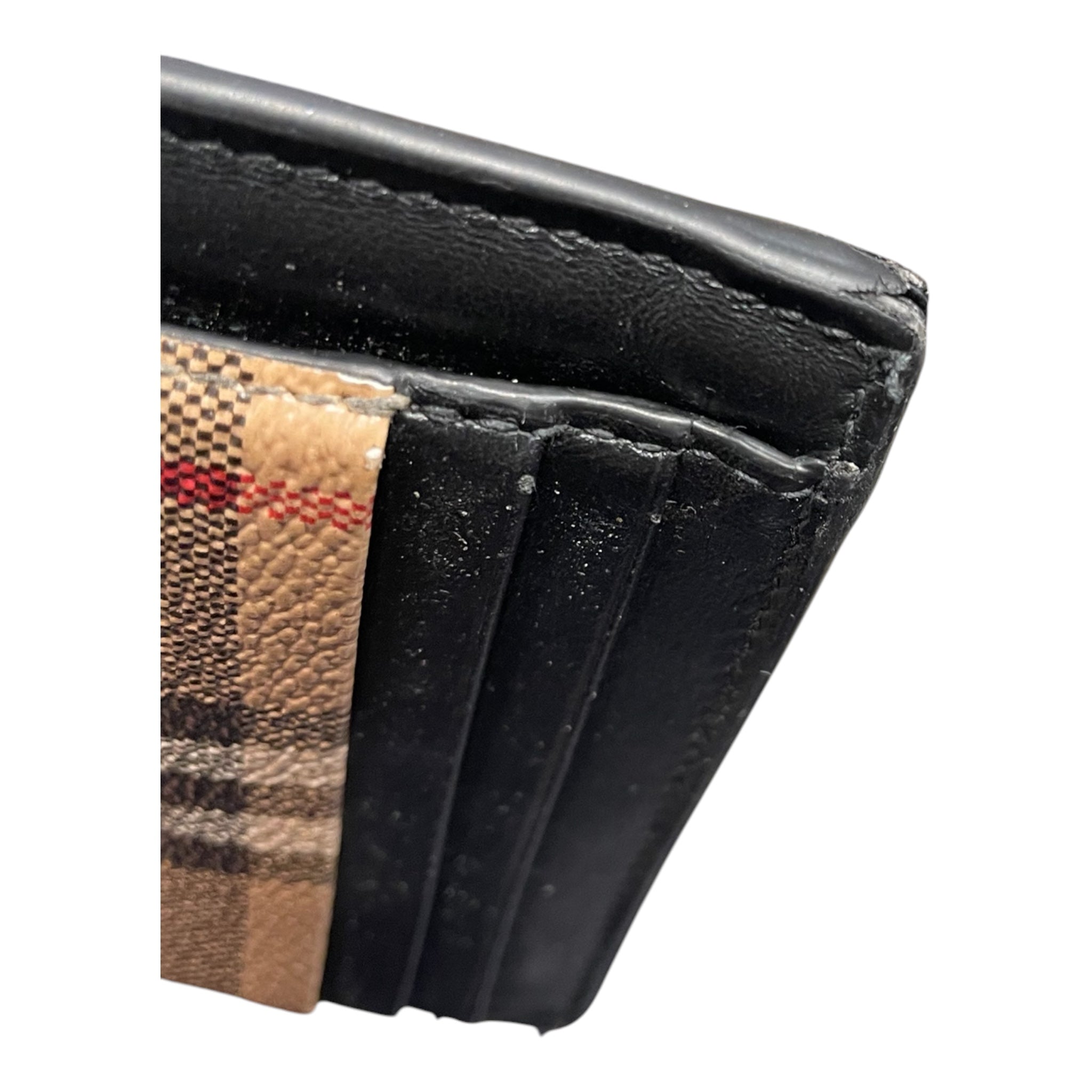 BURBERRY/Wallet/Plaid/BEG/clip wallet view 11