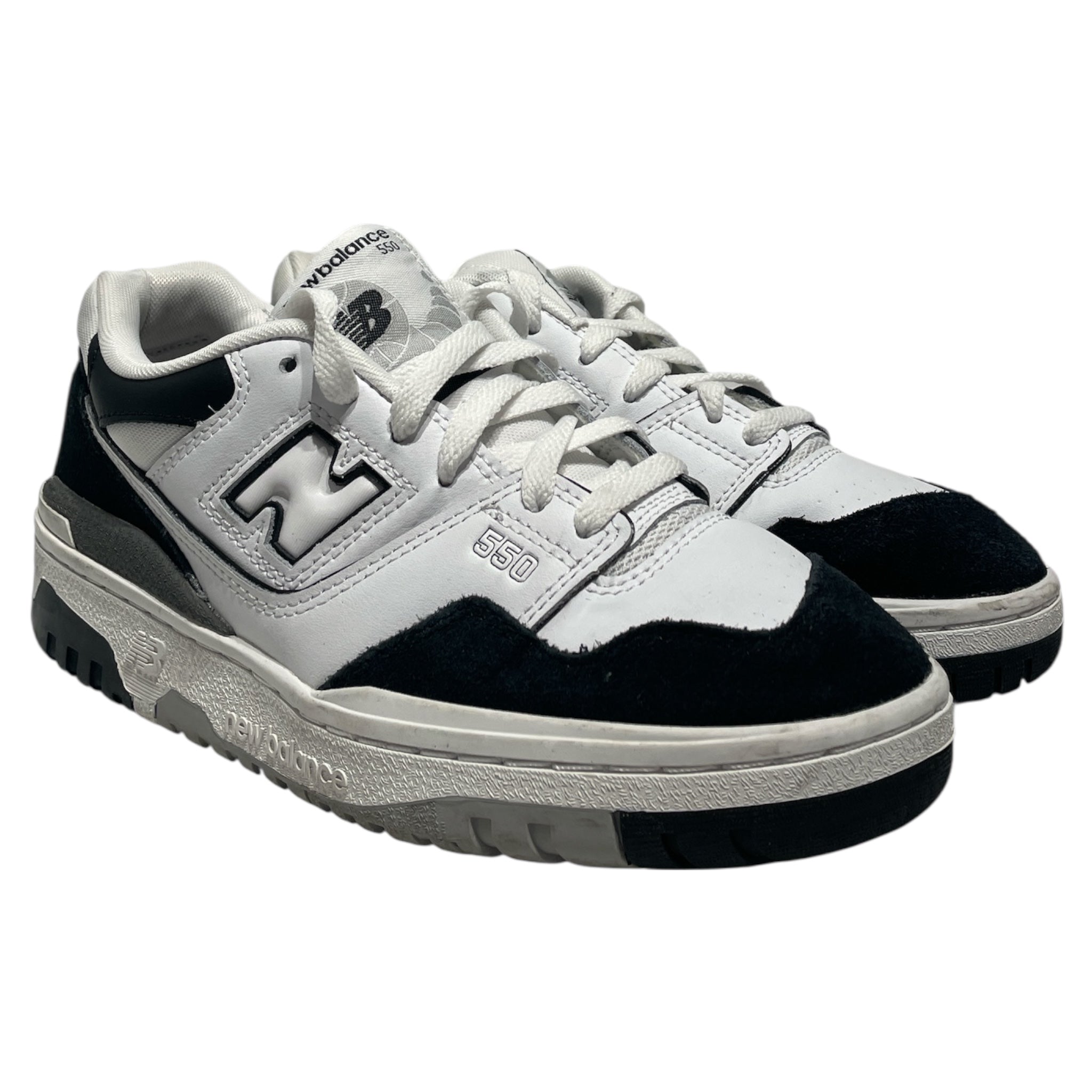 NEW BALANCE/Low-Sneakers/US 6.5/BLK/NB Black Low 550 view 1