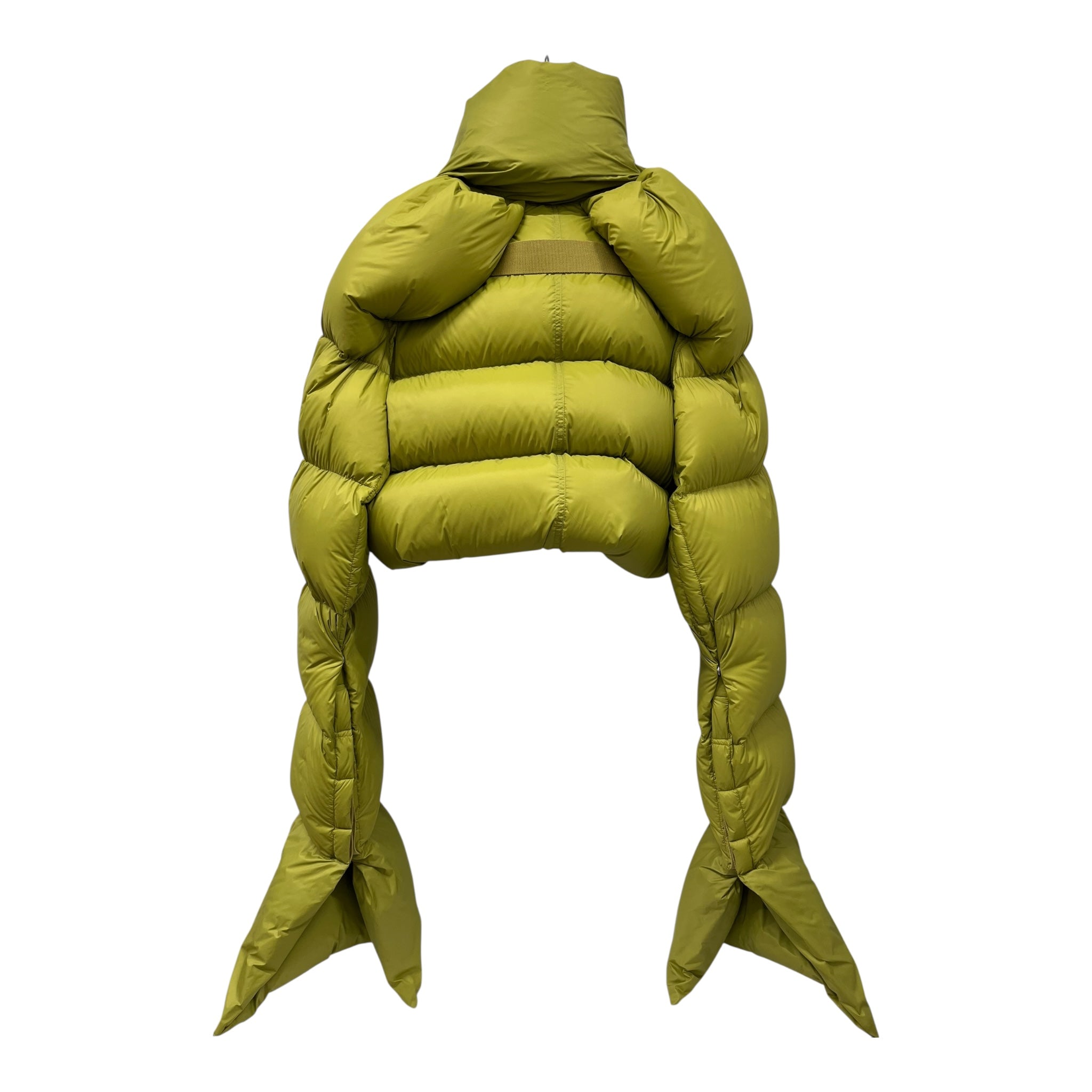Rick Owens/Puffer Jkt/38/Nylon/GRN/cropped babel duvet view 2