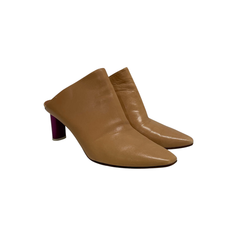 VETEMENTS/Heels/US 8/Leather/CML/pink heel