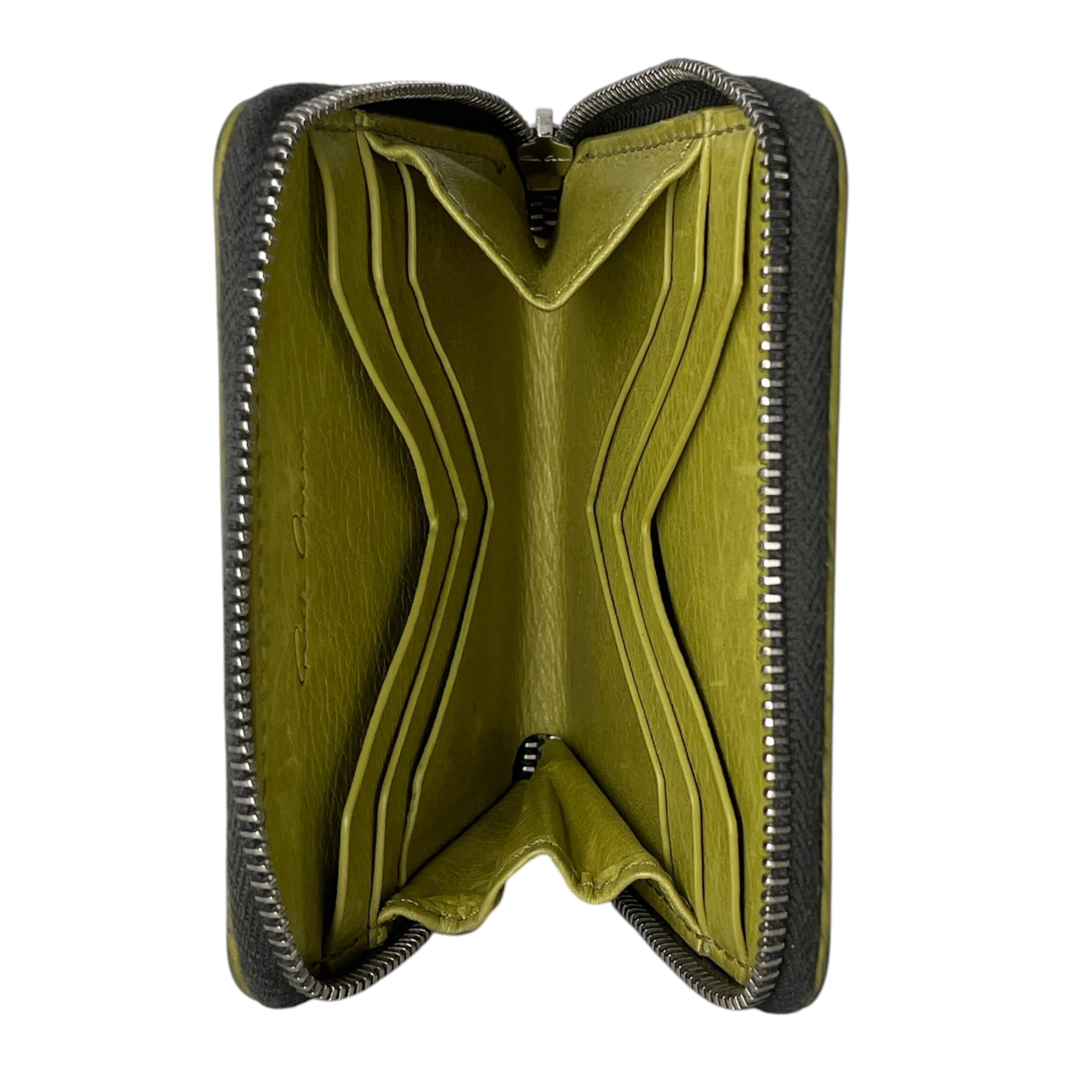 Rick Owens/Wallet/Leather/GRN/M's/LIGHT GREEN/ 2 STITCH LINES view 4