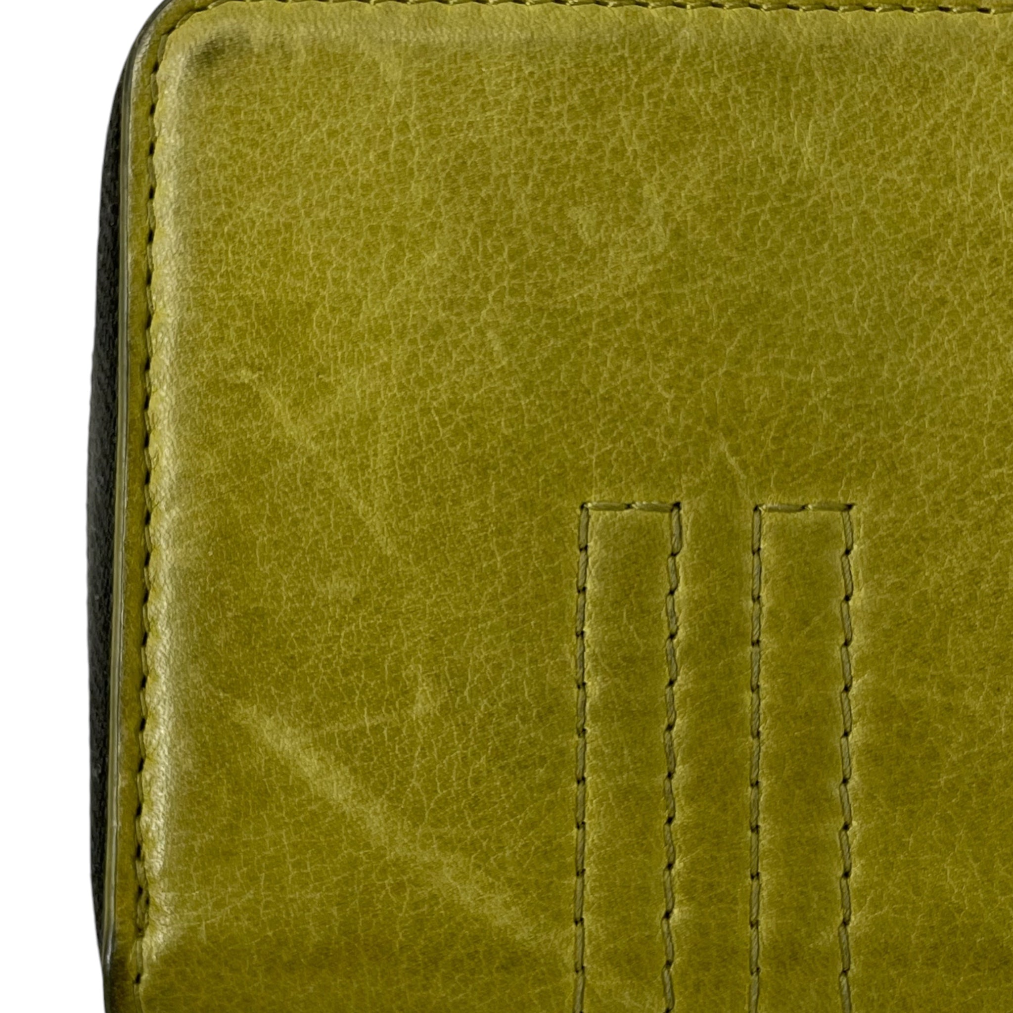 Rick Owens/Wallet/Leather/GRN/M's/LIGHT GREEN/ 2 STITCH LINES view 5