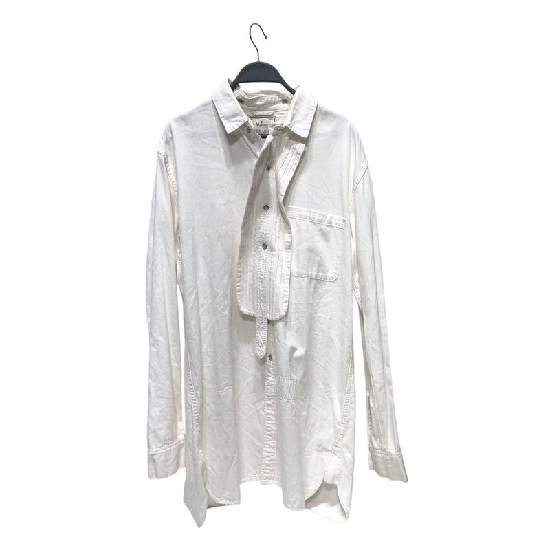 MIHARA YASUHIRO/LS Shirt/50/White/Cotton/91023133