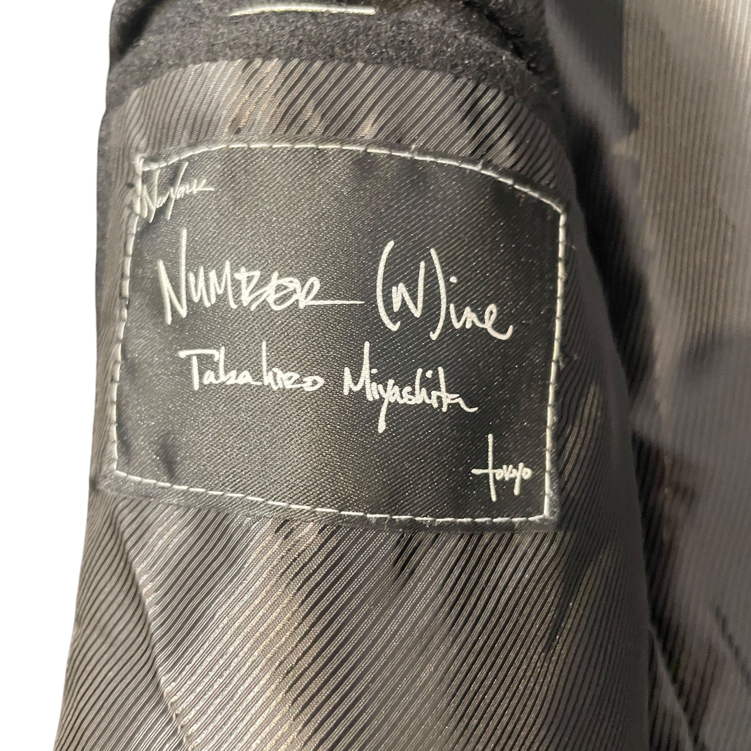 NUMBER (N)INE/Jacket/2/Wool/BLK/Napoleon Jacket view 3