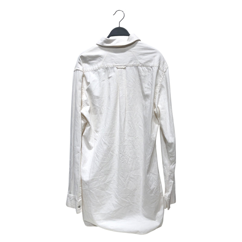 MIHARA YASUHIRO/LS Shirt/50/White/Cotton/91023133