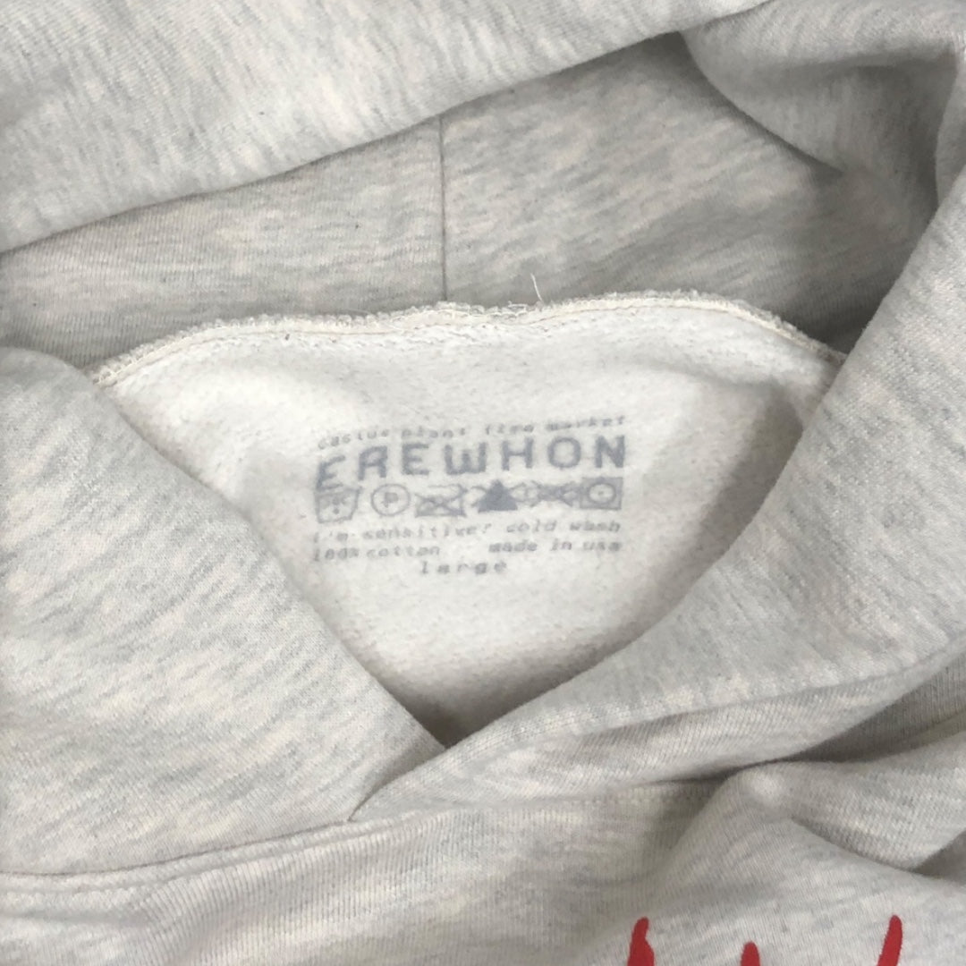 CACTUS PLANT FLEA MARKET/Hoodie/L/Cotton/GRY/EREWHON MARKET view 3