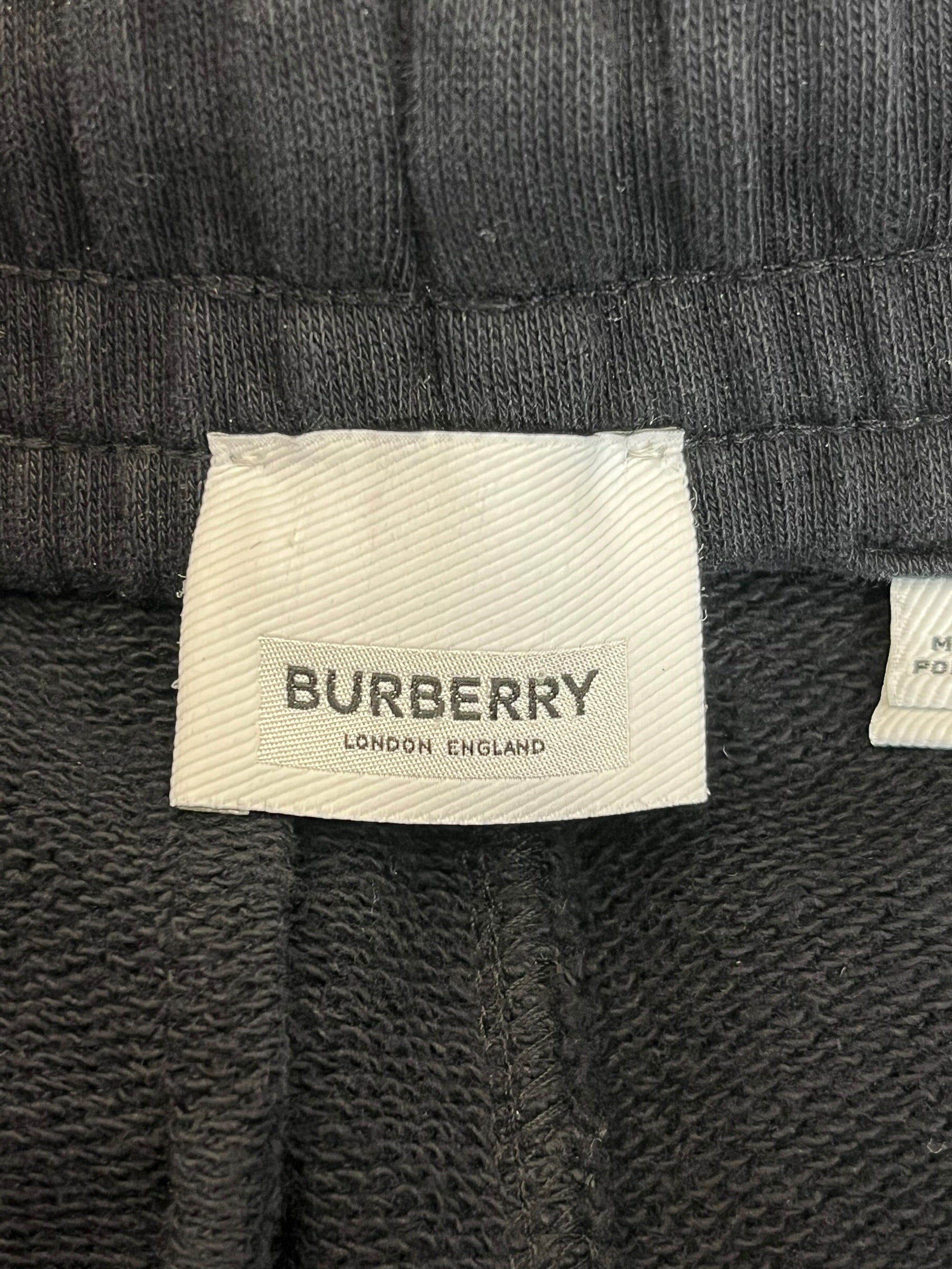 BURBERRY/Pants/M/Cotton/BLK/icon stripe on pockets view 3