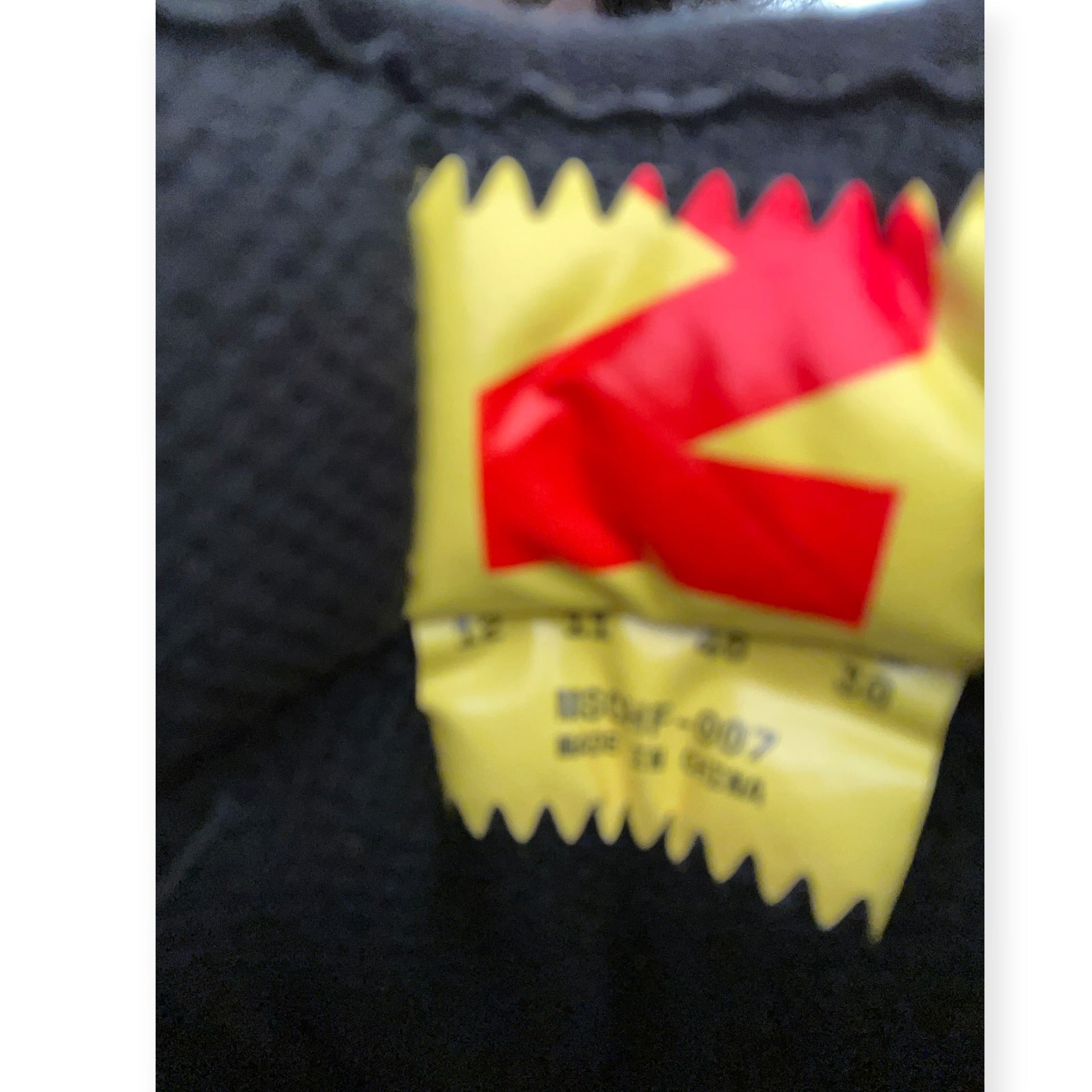 MSCHF/Low-Sneakers/US 12/Leather/BLK/YELLOW CAUTION TAPE view 11
