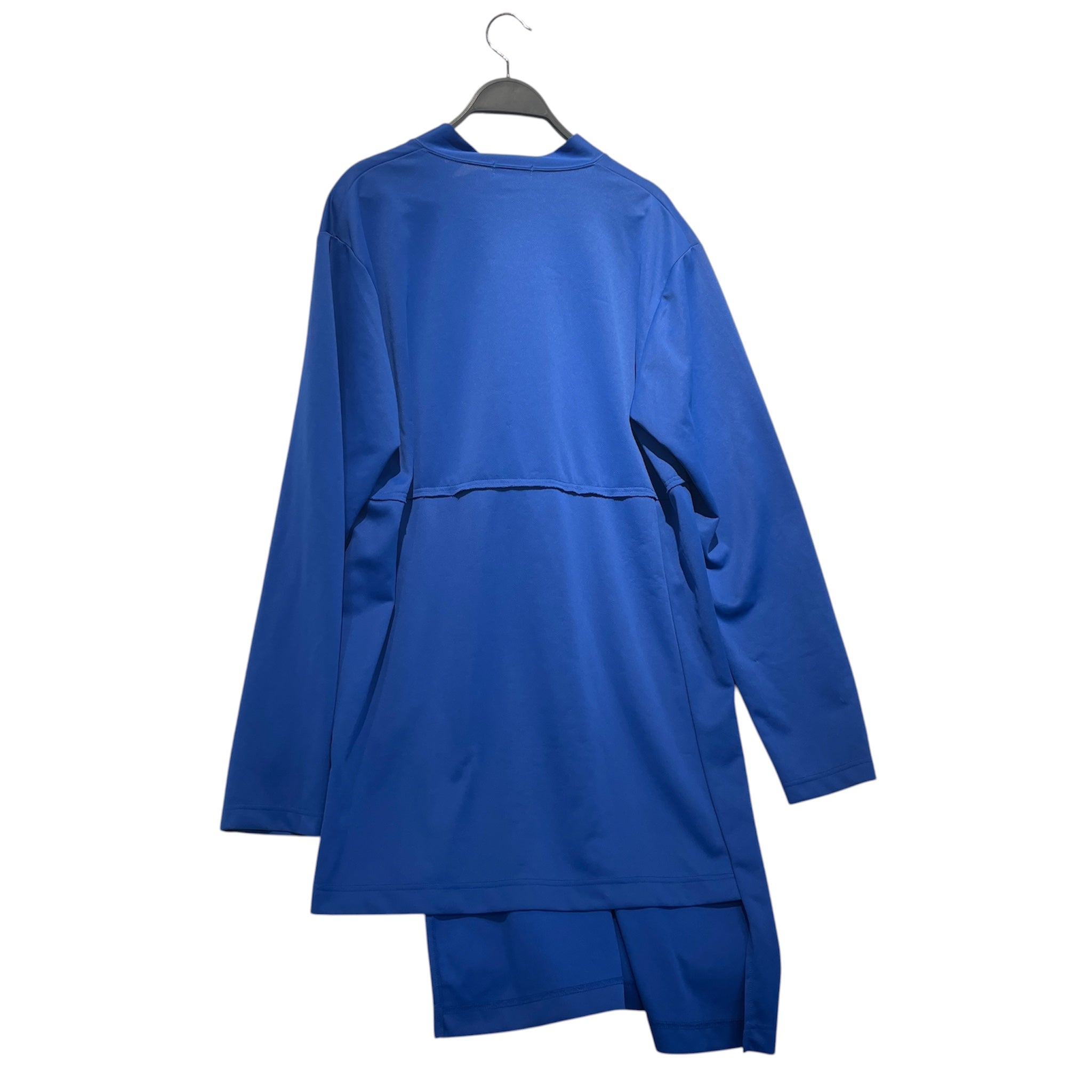 COMME des GARCONS HOMME PLUS/Cardigan/M/Polyester/BLU/Long Blue Cardigan view 2