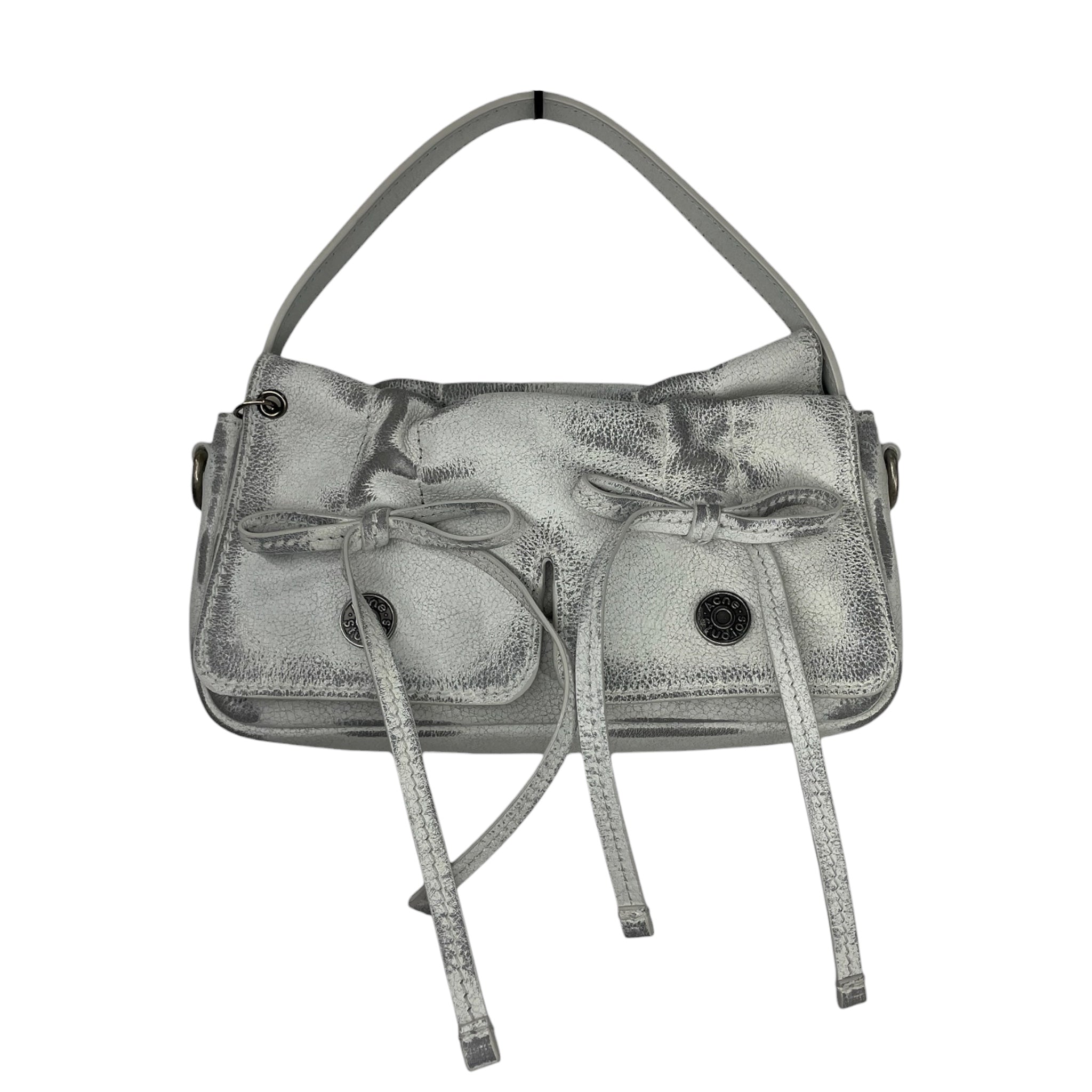 Acne Studios/Cross Body Bag/Leather/WHT/MLT POCKET BOW BAG BNWT view 1