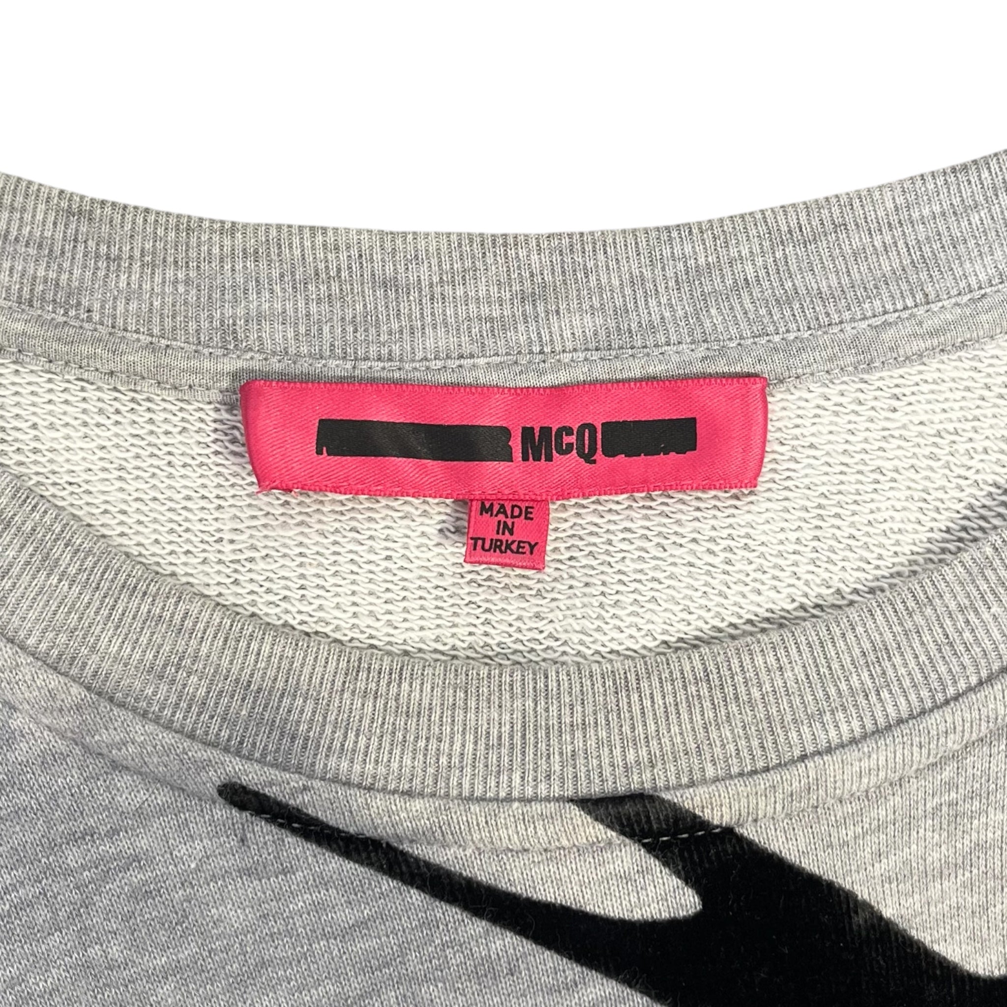 McQ Alexander McQueen/Sweater/XS/Cotton/SLV/crewneck sweatshirt view 3