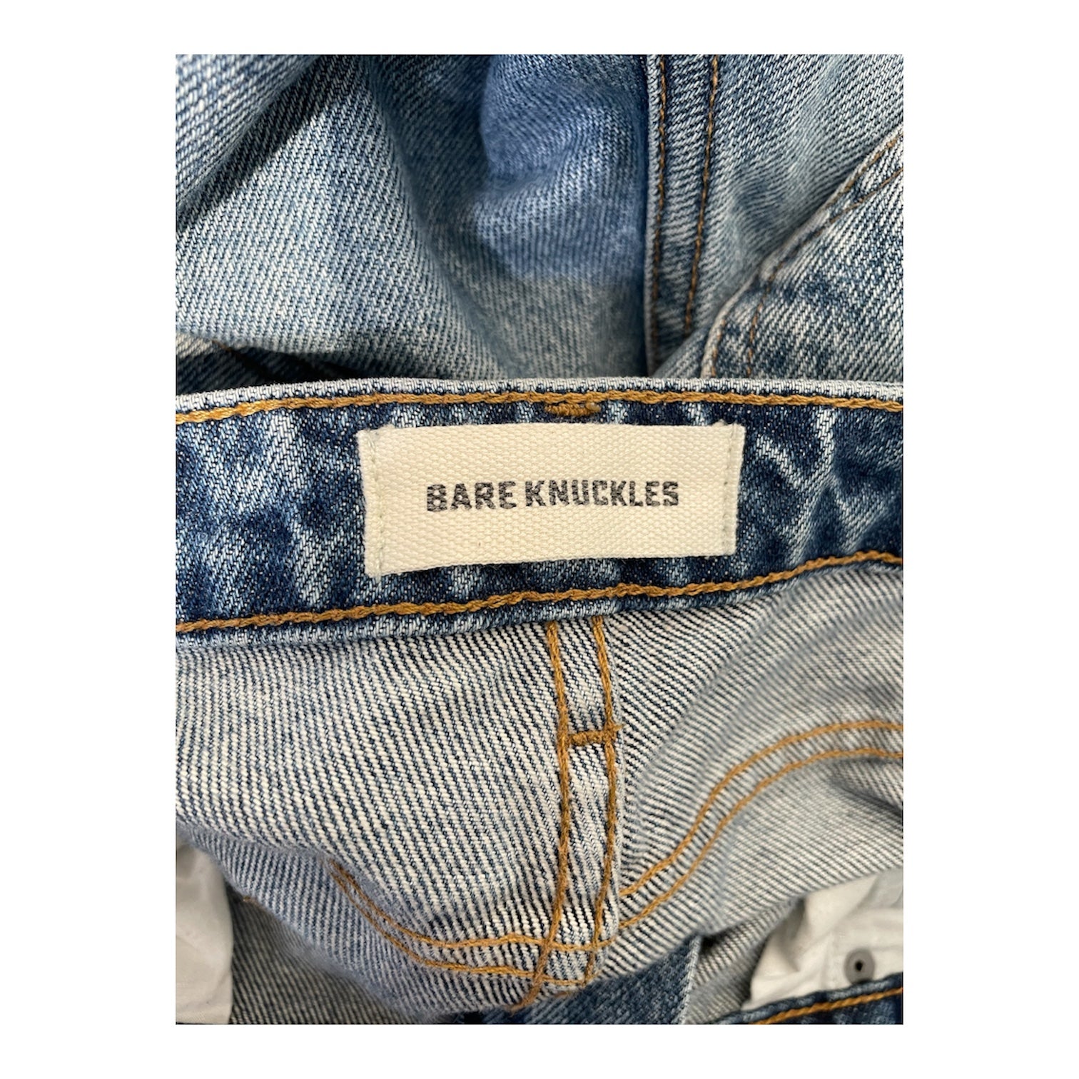 BARE KNUCKLES/Bootcut Pants/34/Denim/IDG/STRIKE FLARE JEAN view 3