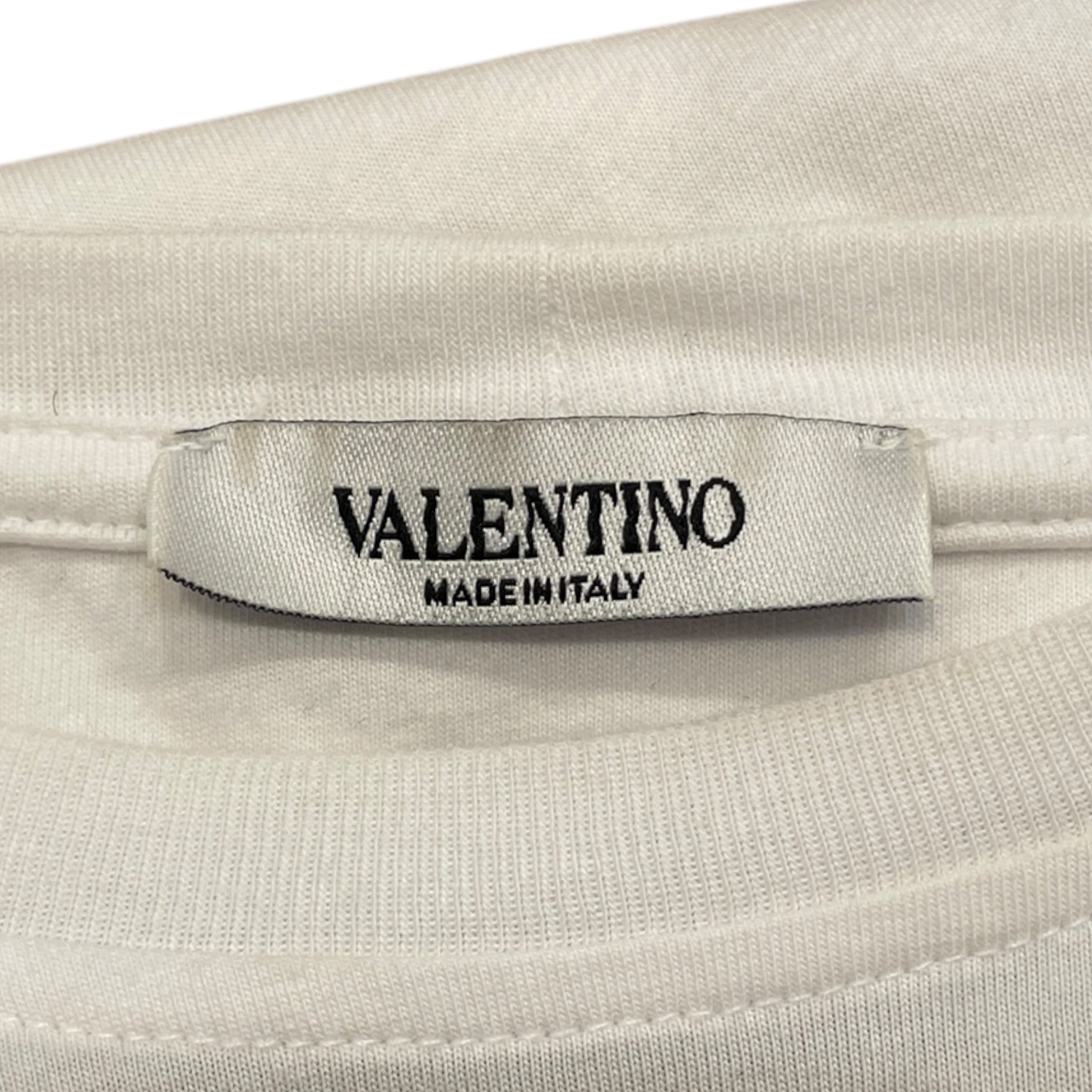 VALENTINO/T-Shirt/L/Cotton/WHT/Valentino view 3