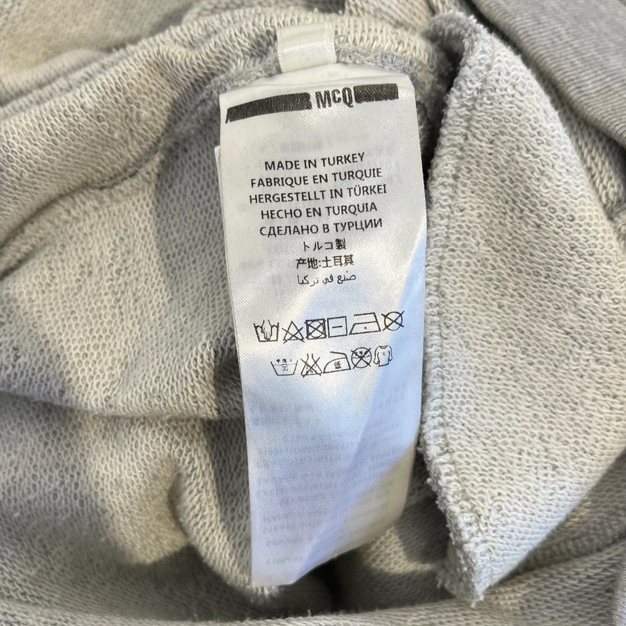 McQ Alexander McQueen/Sweater/XS/Cotton/SLV/crewneck sweatshirt view 4
