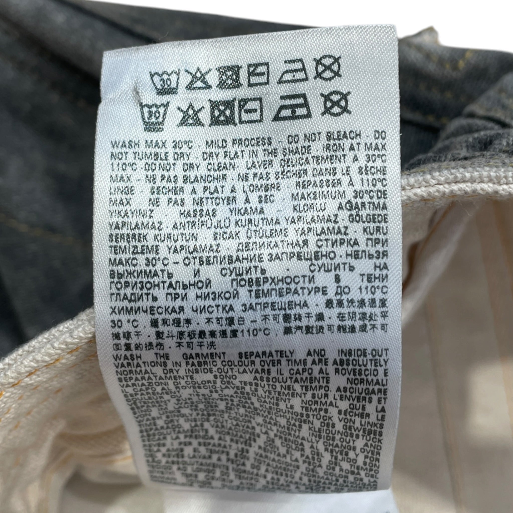 DIESEL/Cargo Pants/46/Denim/GRY/DIESEL view 4